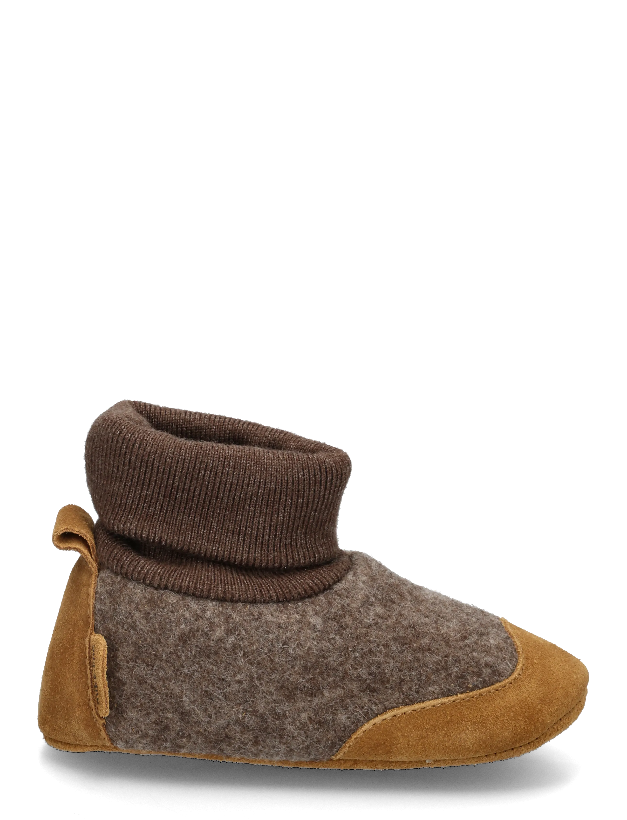 mikk-line - Prewalker Wool w Rib - tofflor - melange denver - 2