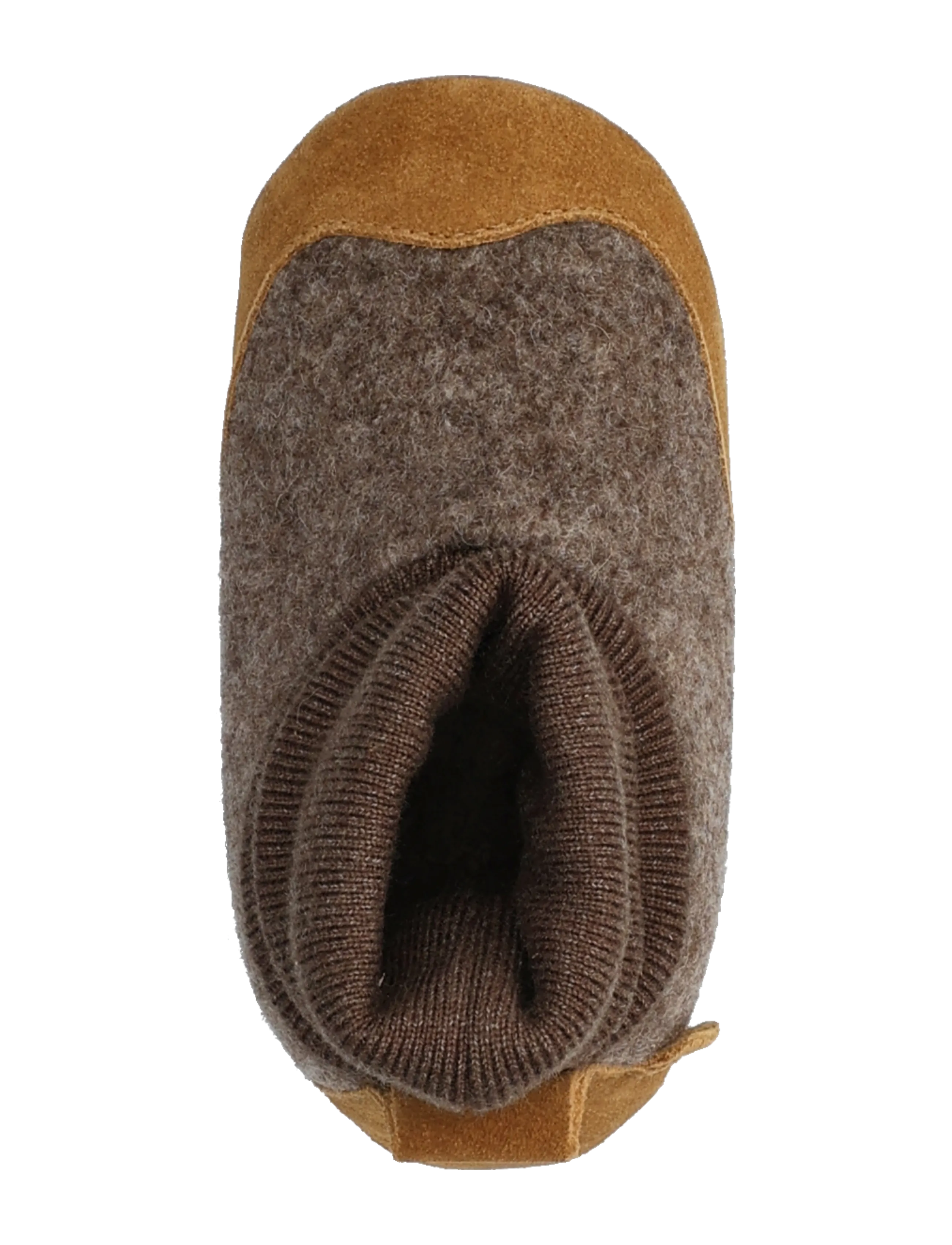 mikk-line - Prewalker Wool w Rib - tofflor - melange denver - 3