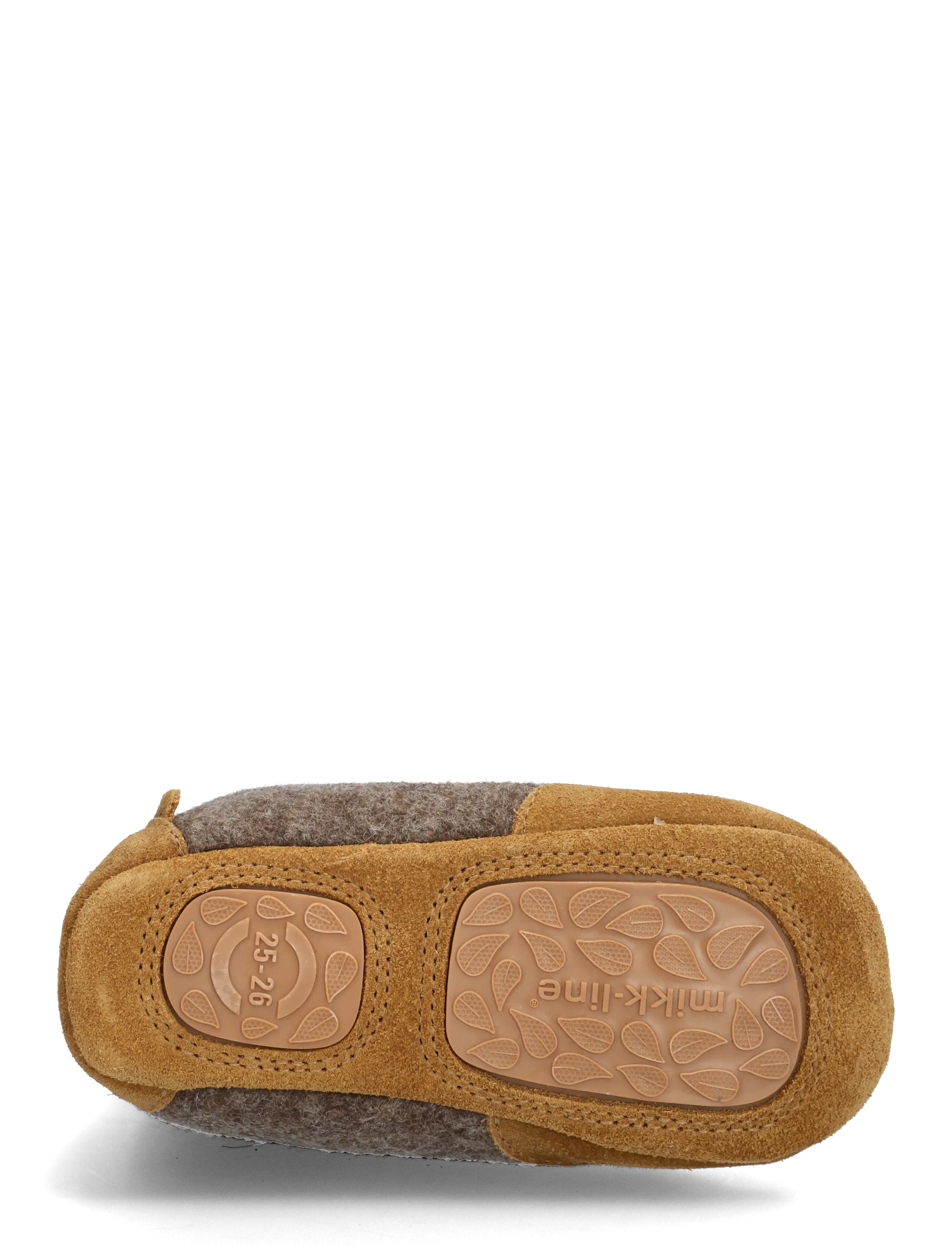 mikk-line - Prewalker Wool w Rib - tofflor - melange denver - 4