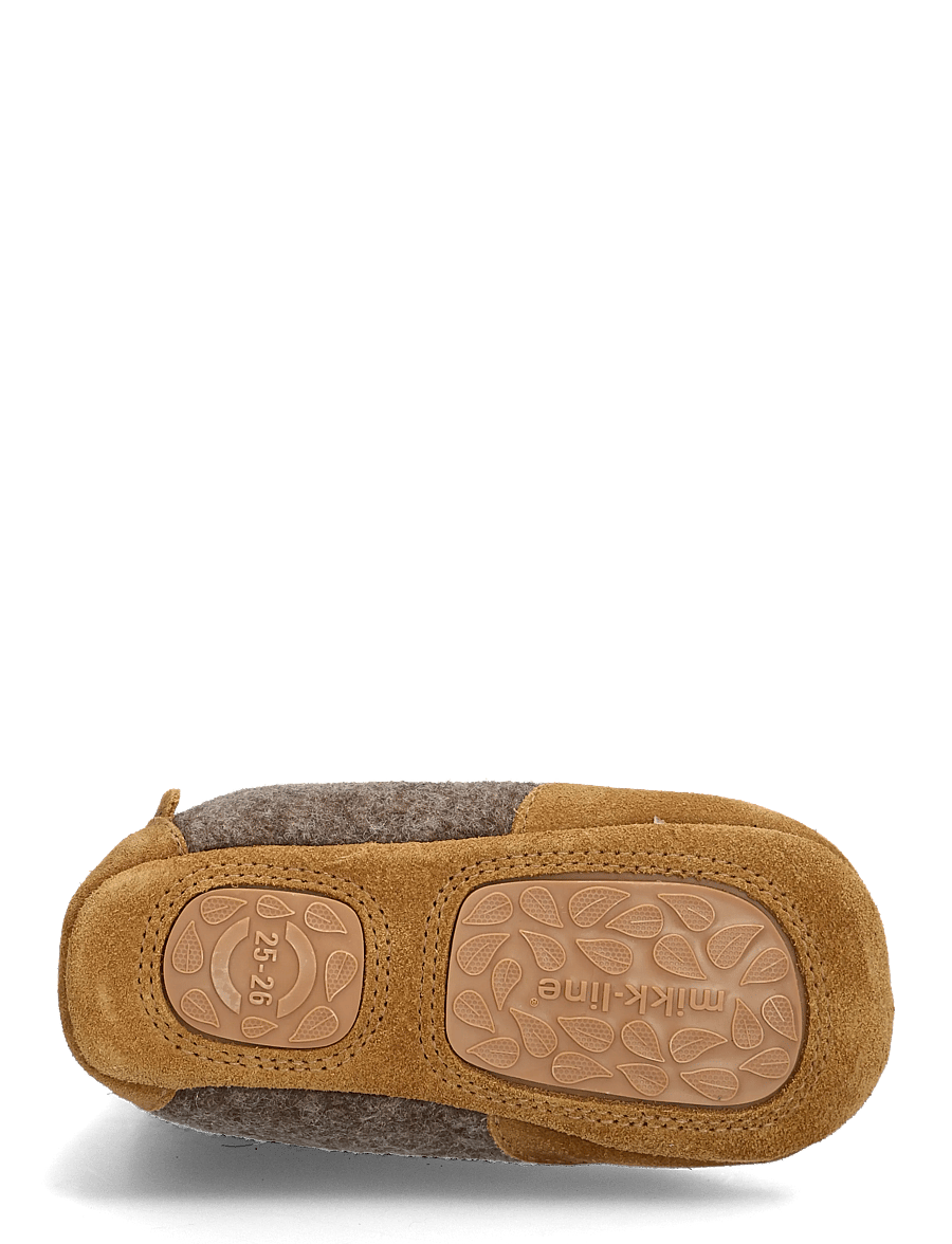 mikk-line - Prewalker Wool w Rib - begyndersko - melange denver - 4