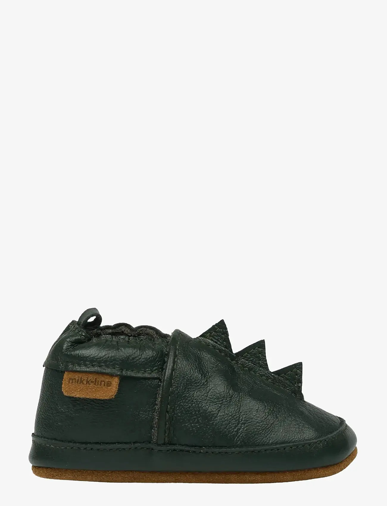mikk-line - Leather Slipper Dino - laveste priser - darkest sprouse - 1