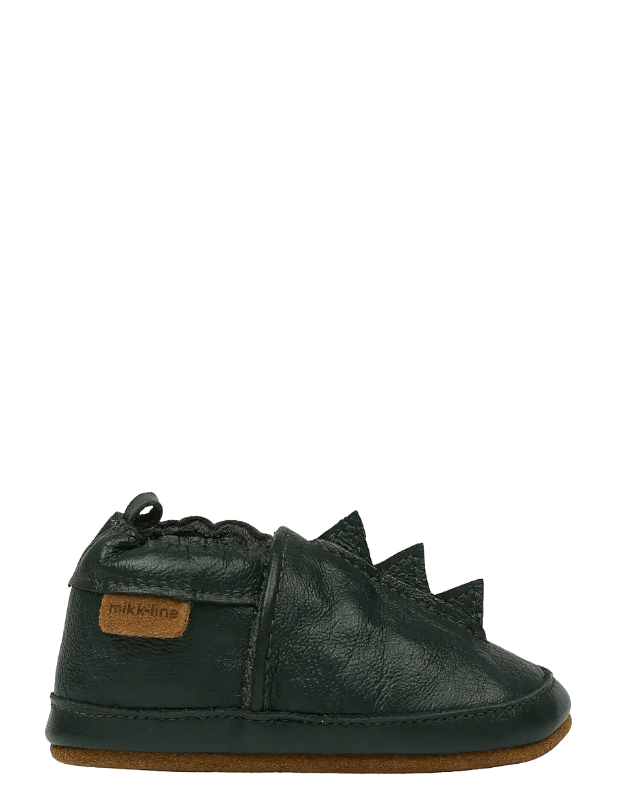 mikk-line - Leather Slipper Dino - Čības - darkest sprouse - 1
