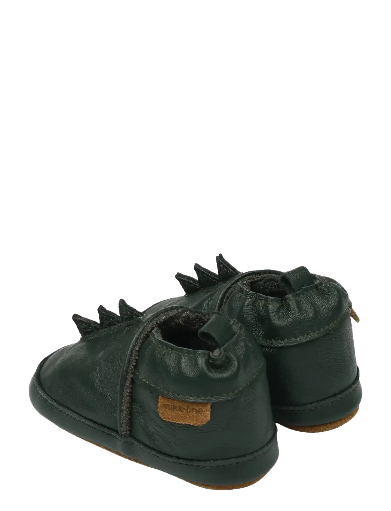 mikk-line - Leather Slipper Dino - hjemmesko - darkest sprouse - 2