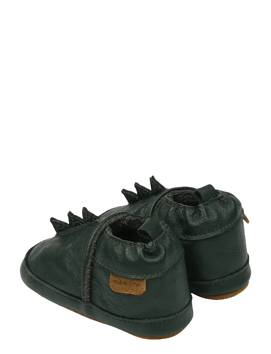 mikk-line - Leather Slipper Dino - Čības - darkest sprouse - 2