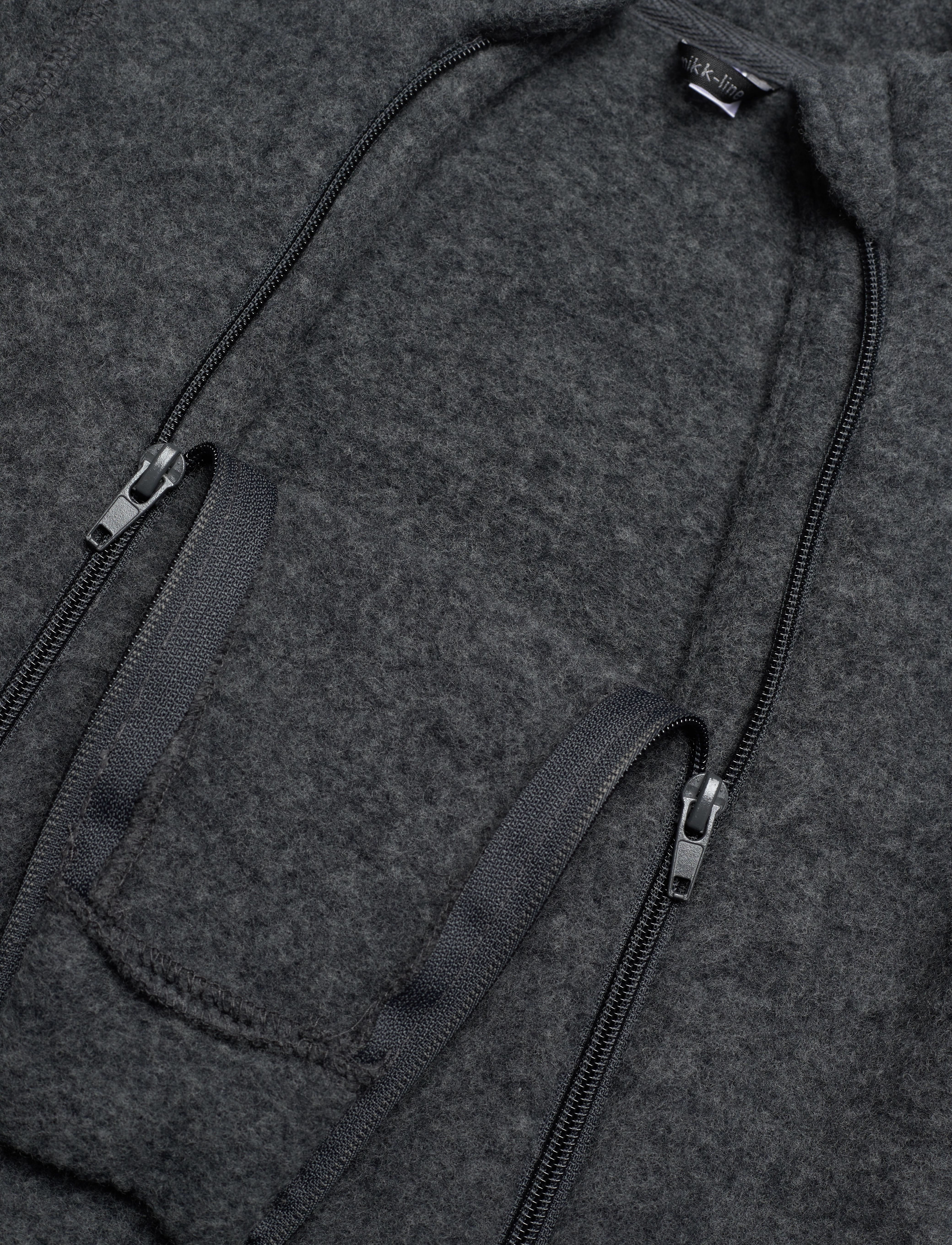 mikk-line - Wool suit - ulkovaatteet - anthracite melange - 2