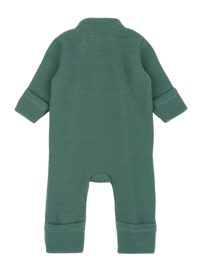 mikk-line - Wool suit - fleece overalls - balsam green - 1
