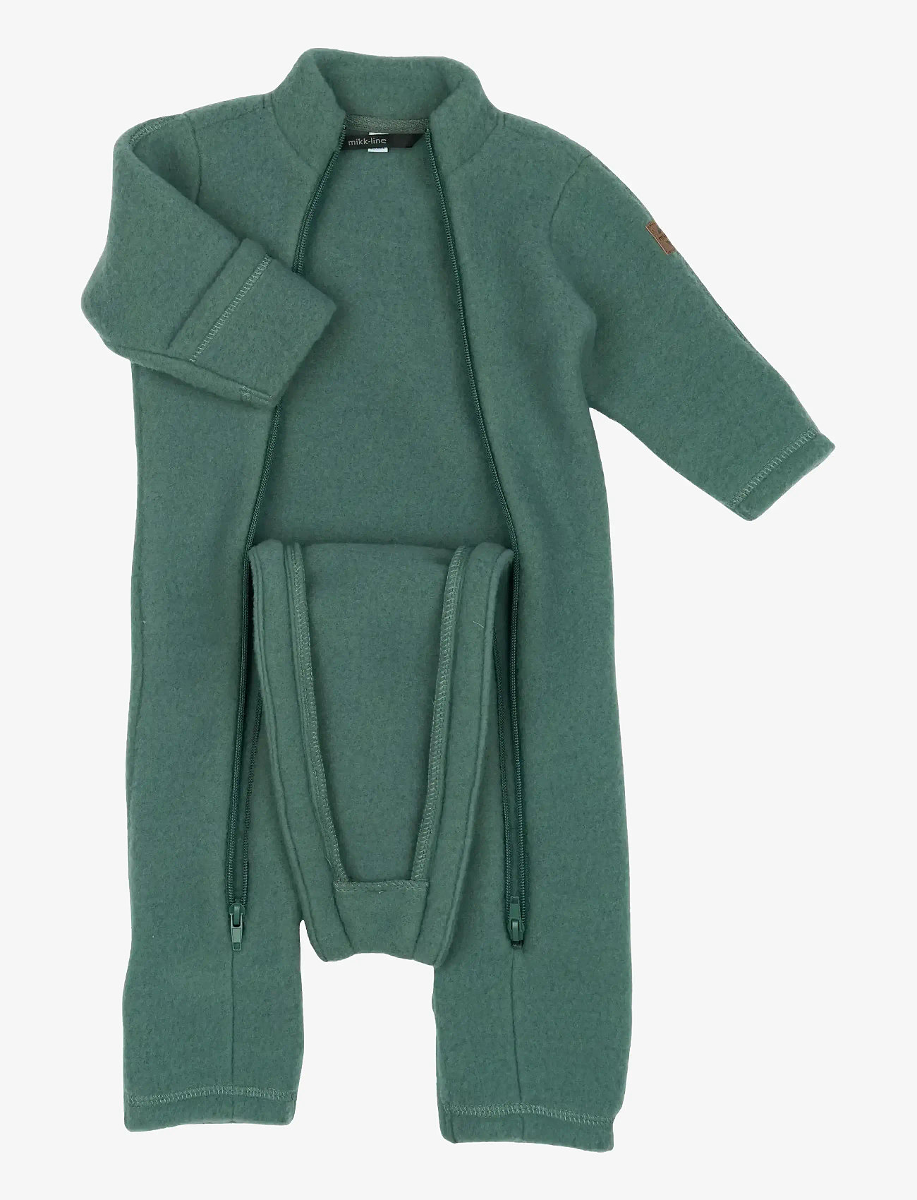 mikk-line - Wool suit - overtøj - balsam green - 4