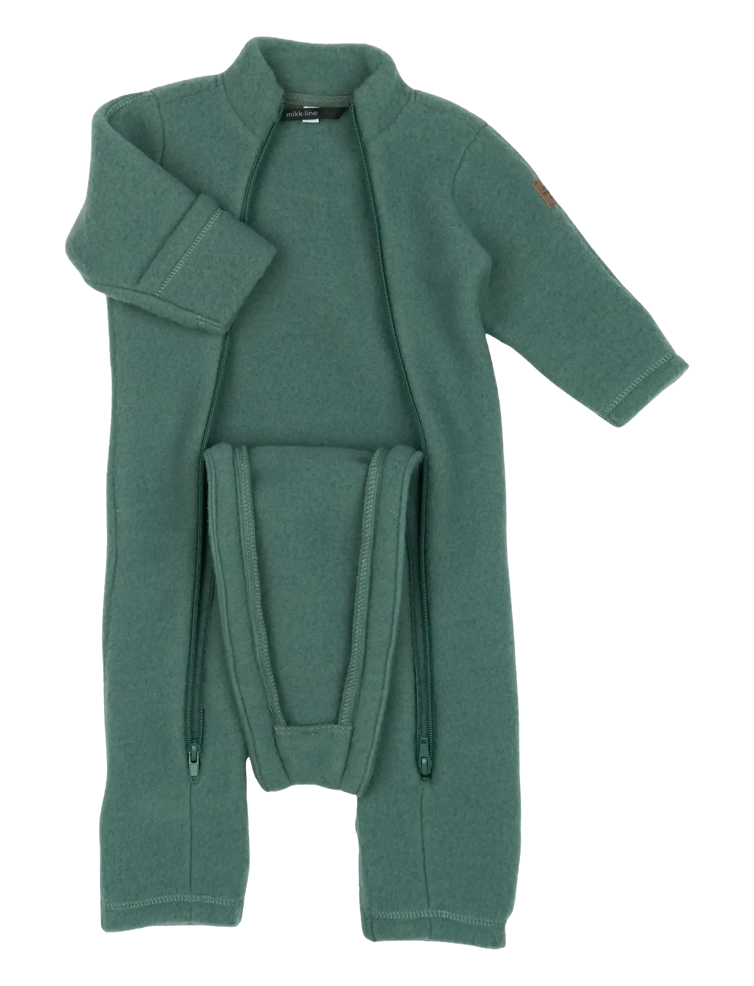 mikk-line - Wool suit - ytterkläder - balsam green - 4