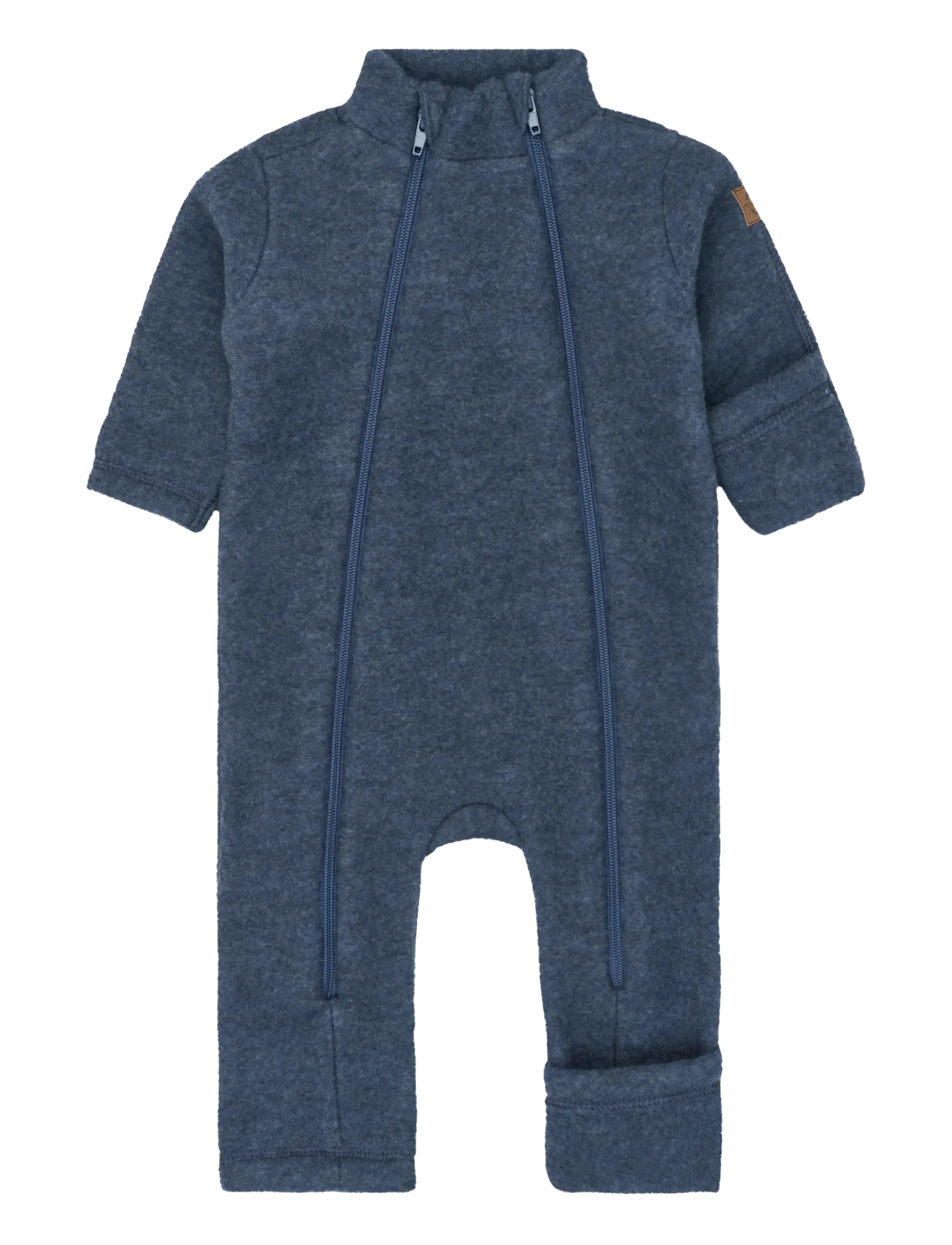 mikk-line Wool suit - Kleidung - BLUE MELANGE / blue