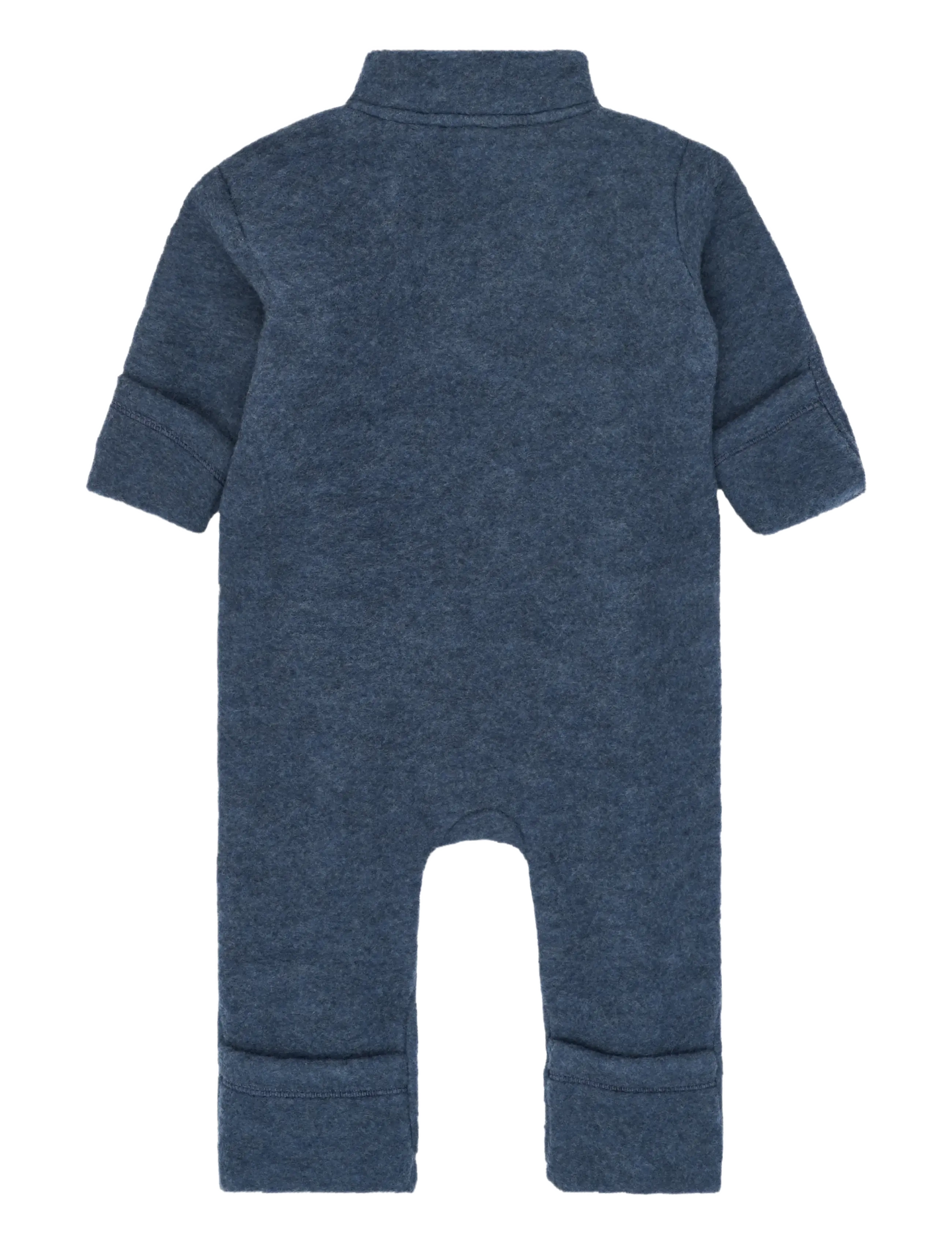 mikk-line - Wool suit - fleece overalls - blue melange - 1