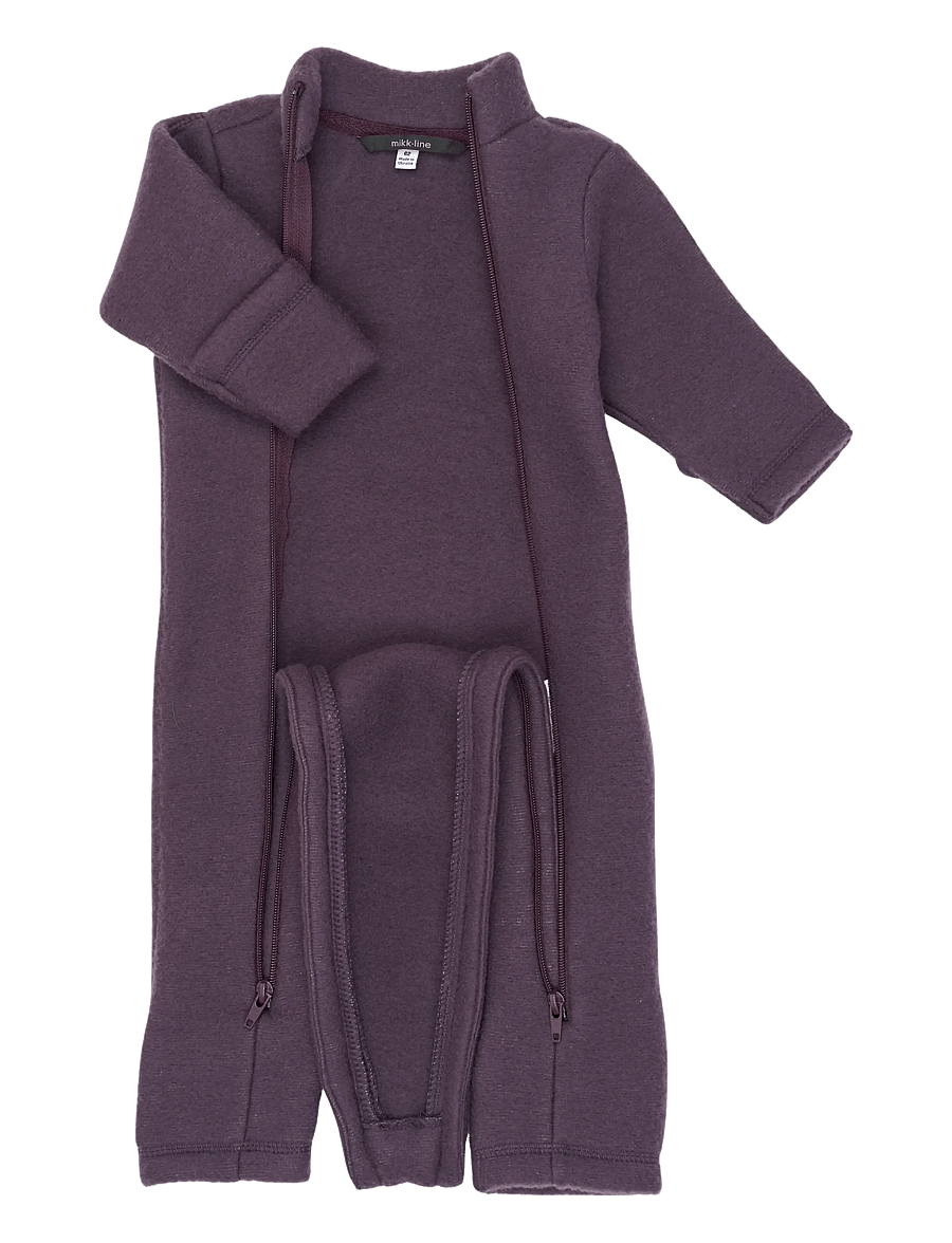 mikk-line - Wool suit - fliiskombinesoonid - plum perfect - 2