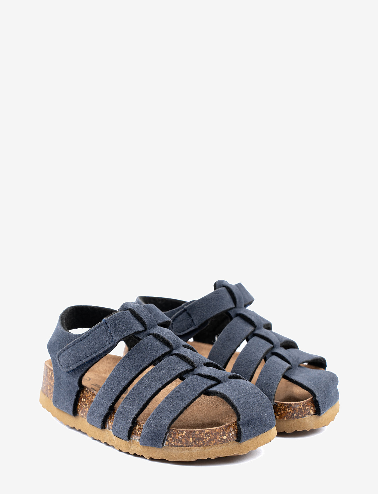mikk-line - Sandal Suede Cork - laveste priser - blue nights - 0