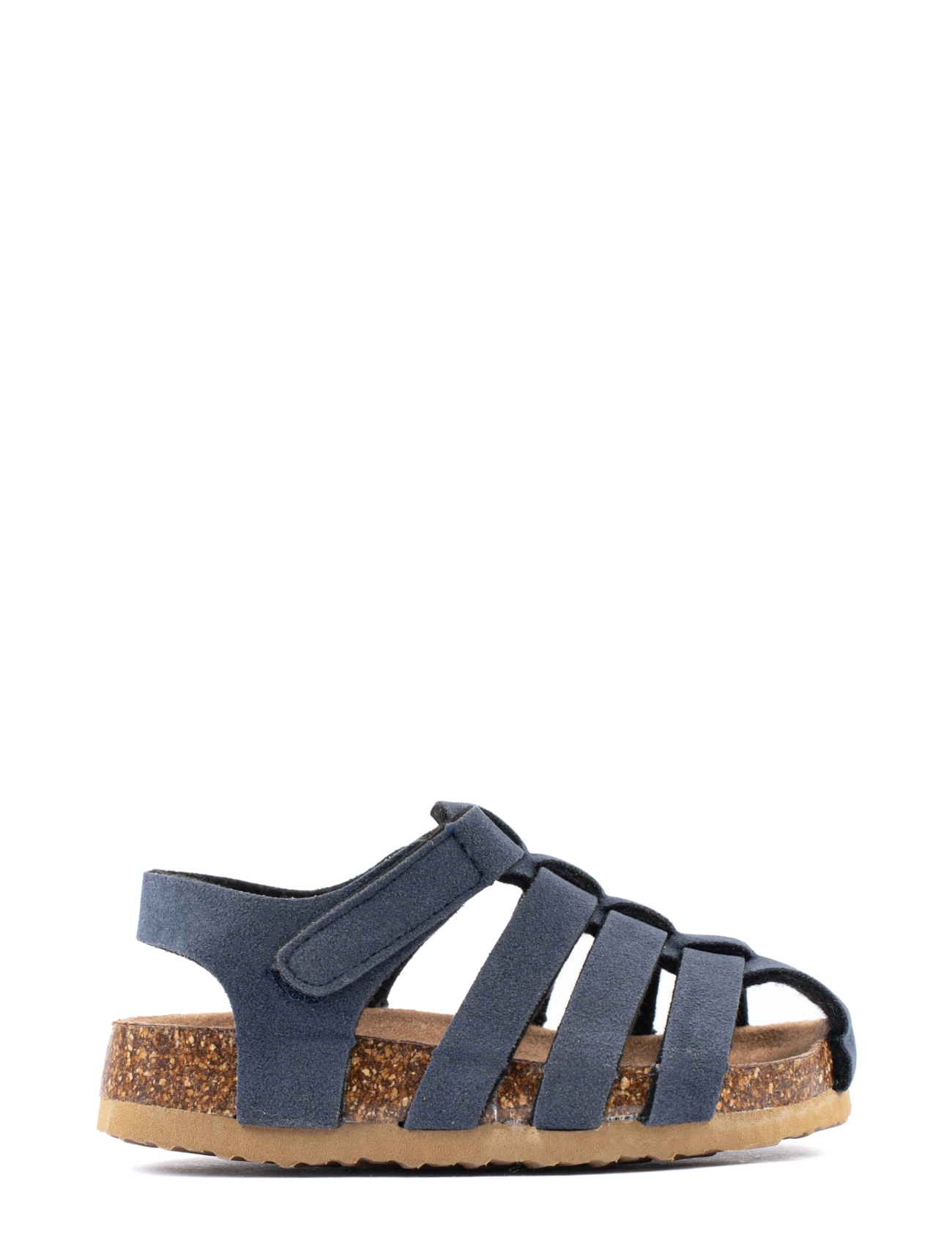 mikk-line - Sandal Suede Cork - sandaler - blue nights - 1