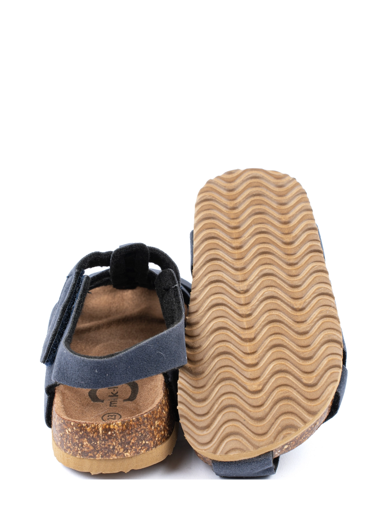 mikk-line - Sandal Suede Cork - sandaler - blue nights - 2