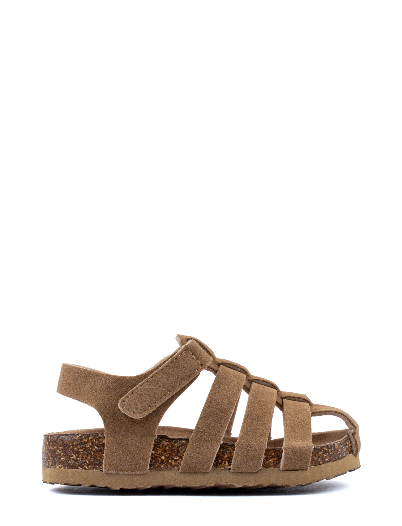mikk-line - Sandal Suede Cork - sommerschnäppchen - cognac - 2