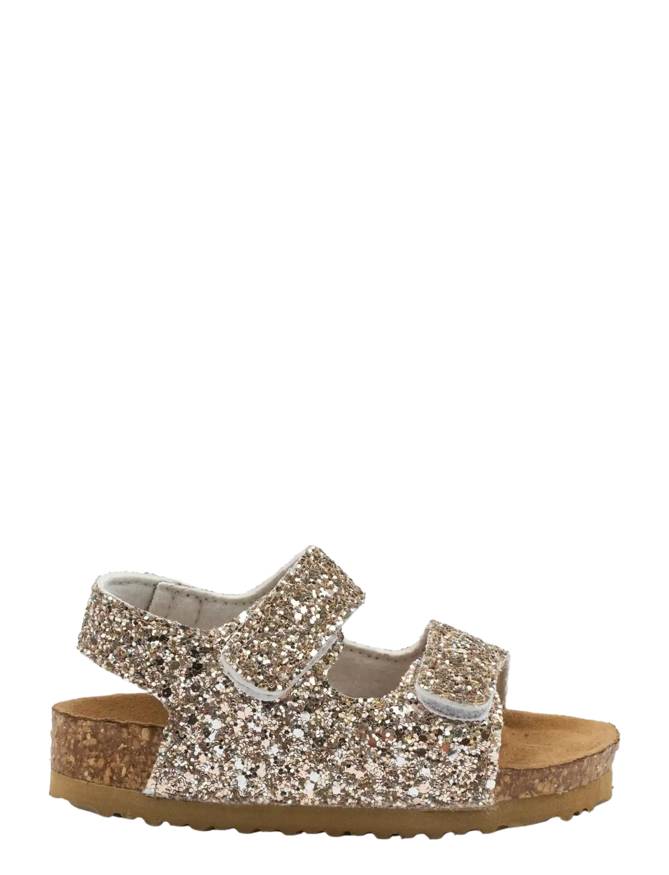 mikk-line - Sandal Glitter Cork - champagne glitter - 2