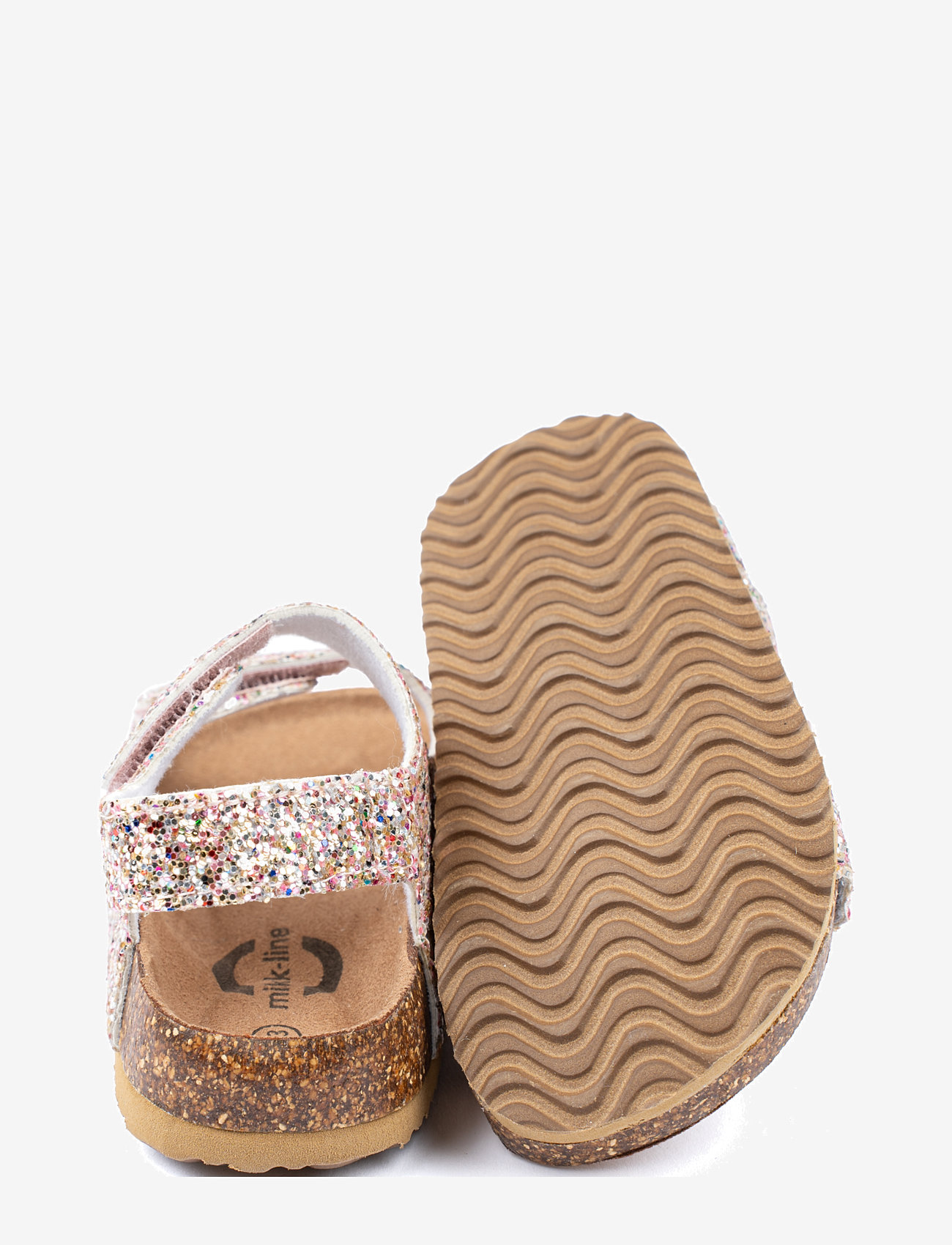 mikk-line - Sandal Glitter Cork - glitter - 2