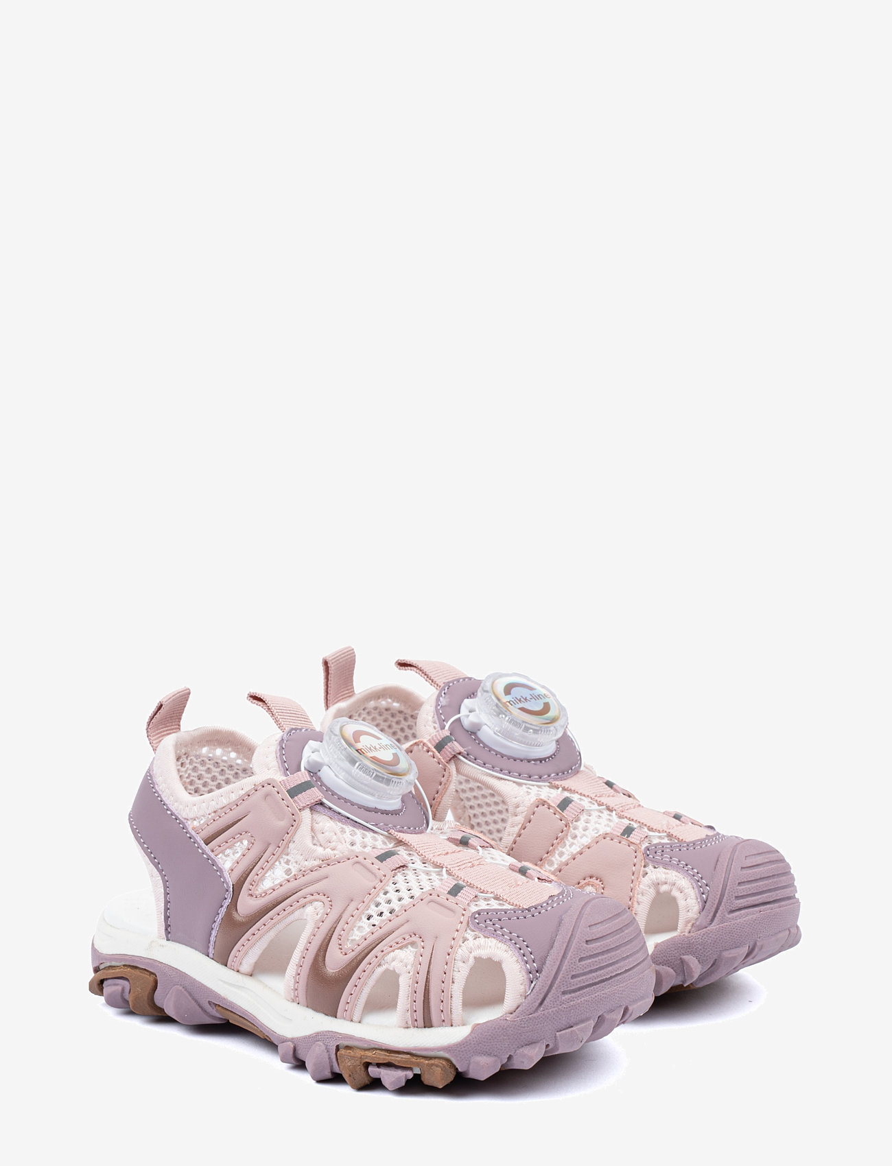 mikk-line - Sandal w Mesh - die niedrigsten preise - adobe rose - 0