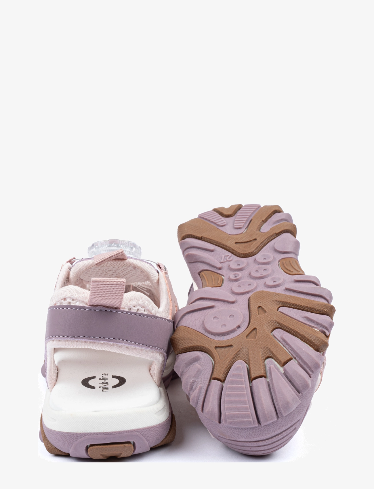 mikk-line - Sandal w Mesh - gode sommertilbud - adobe rose - 3