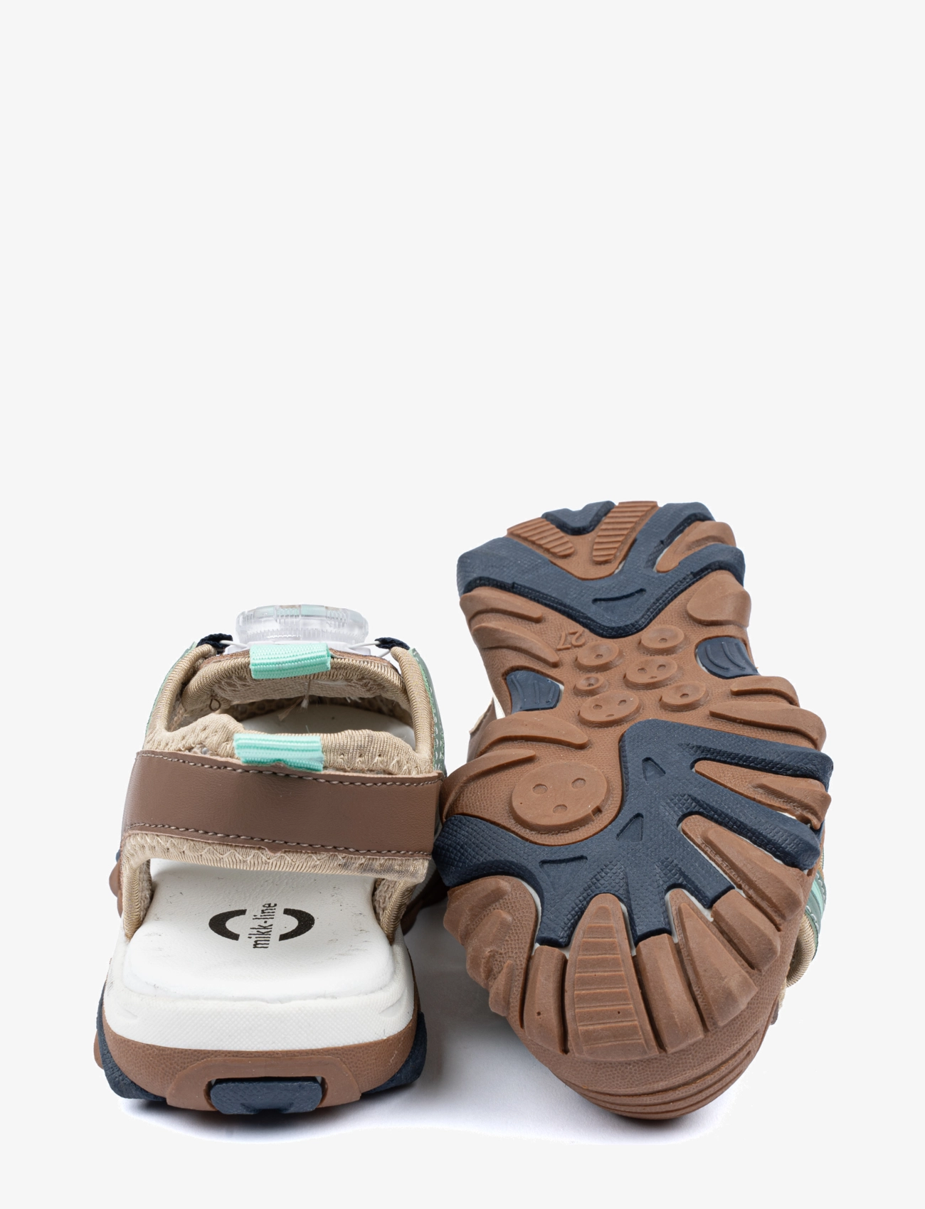 mikk-line - Sandal w Mesh - gode sommertilbud - green bay - 3