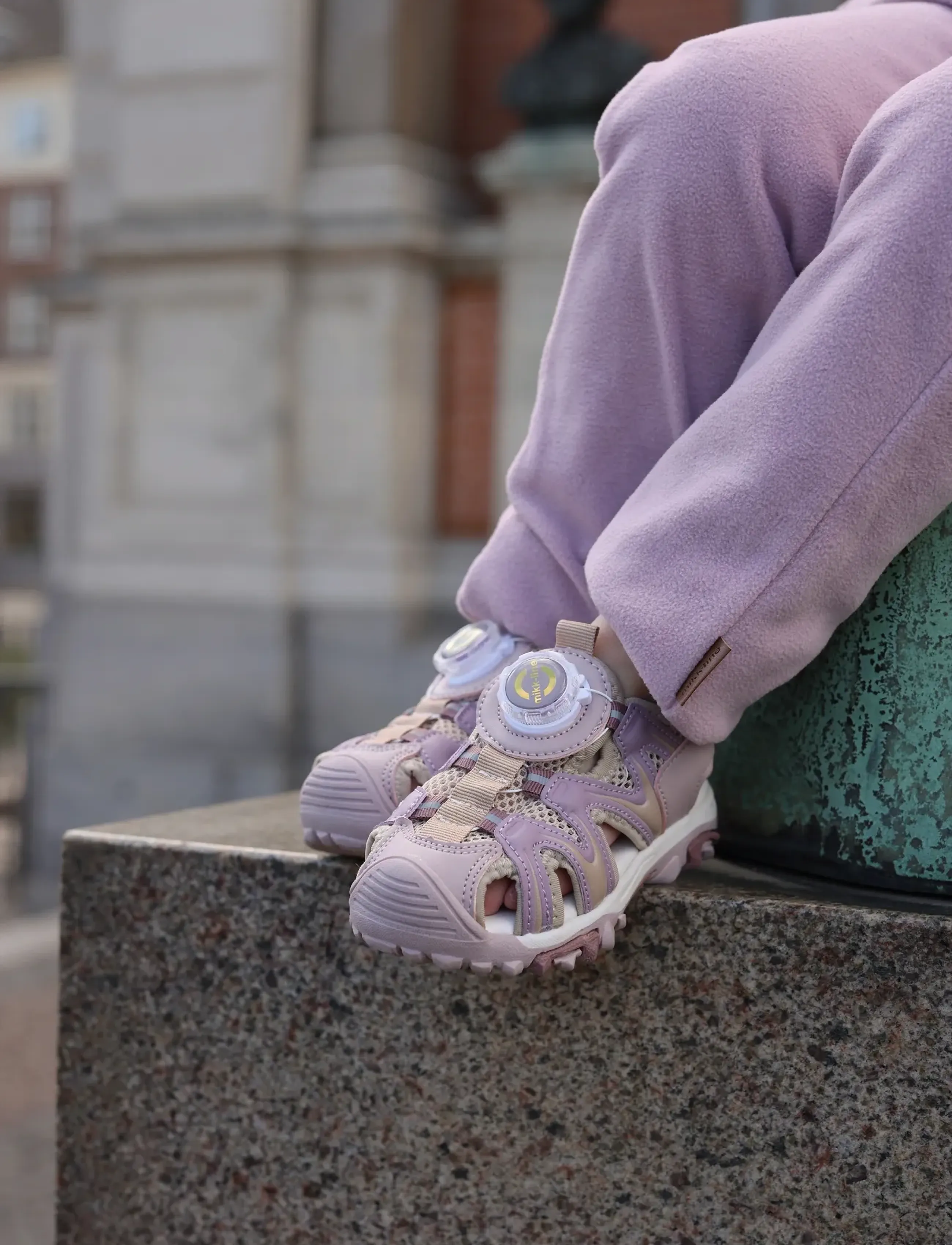 mikk-line Sandal W Mesh, Børn, Mesh Trekkingsandal, Pink, Str: 27