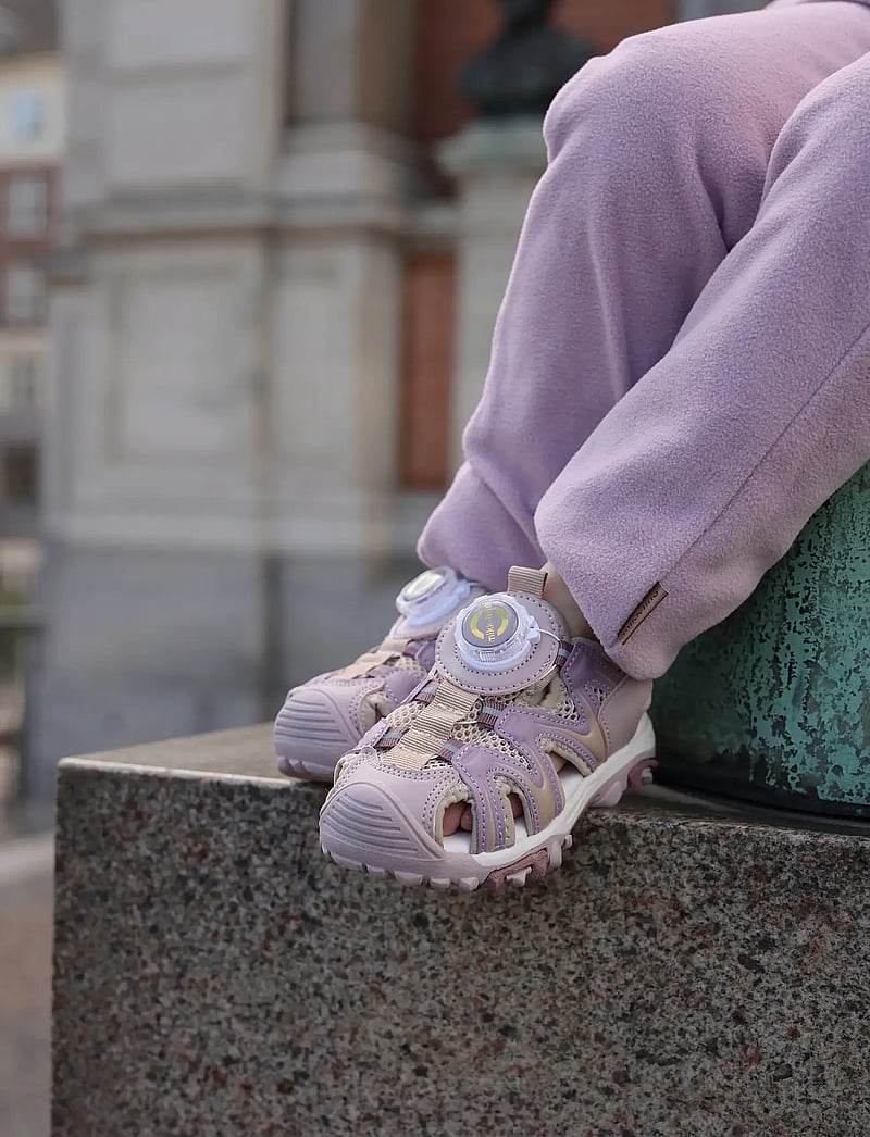 mikk-line - Sandal w Mesh - sandalen - mauve shadows - 0
