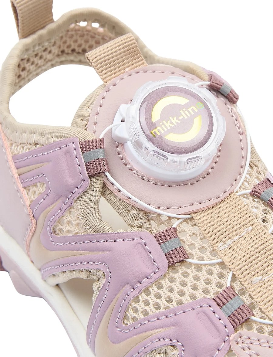 mikk-line - Sandal w Mesh - sandalen - mauve shadows - 5