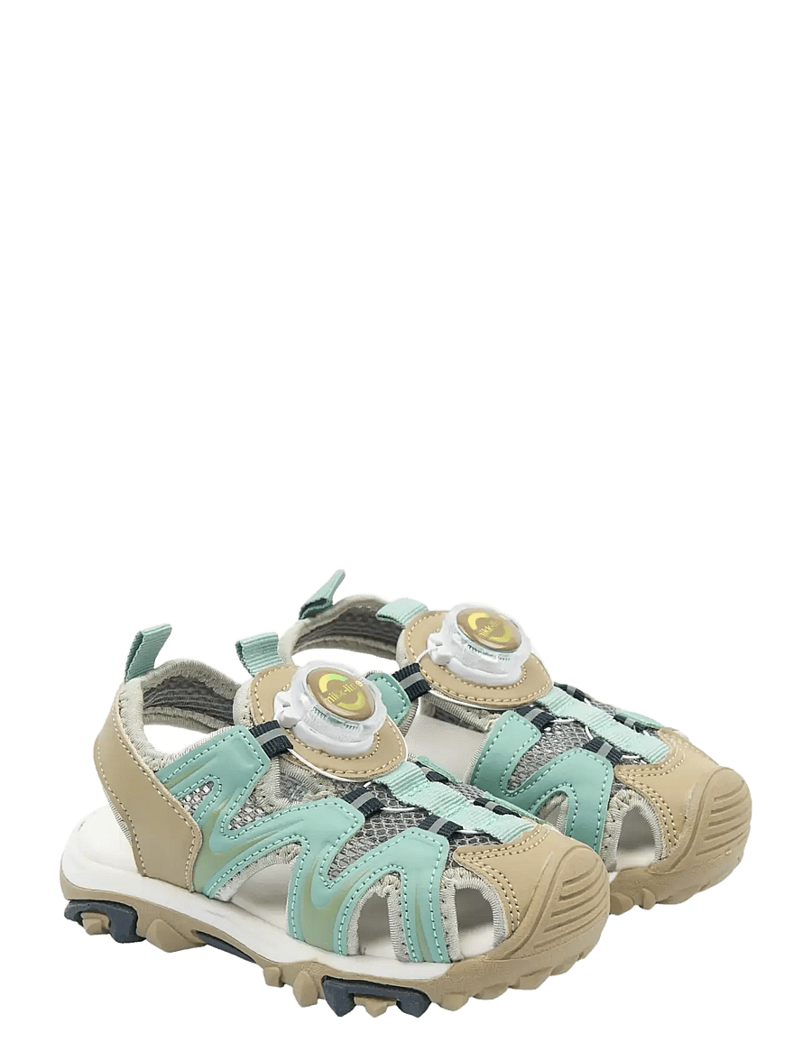 mikk-line - Sandal w Mesh - sandaalid - stone blue - 0