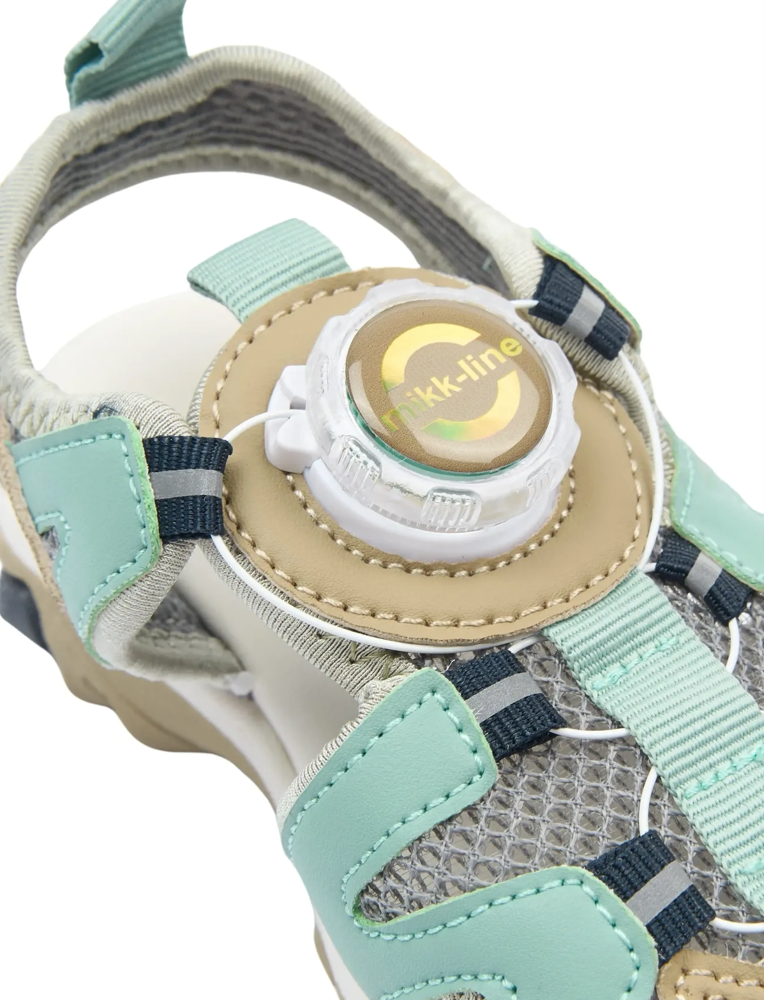 mikk-line - Sandal w Mesh - sandaalid - stone blue - 4