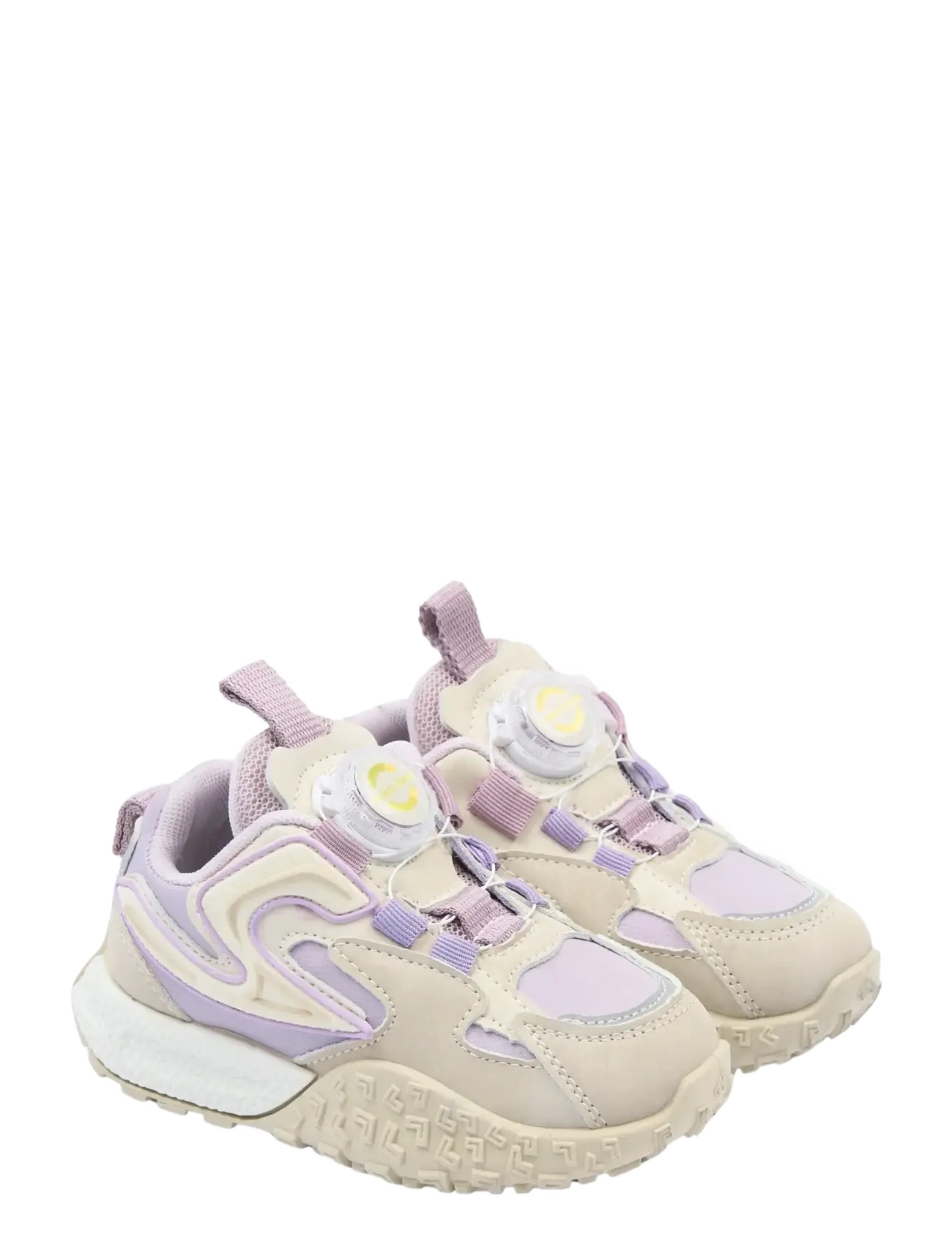 mikk-line Sneakers w Spin - Sko - THISTLE / cream