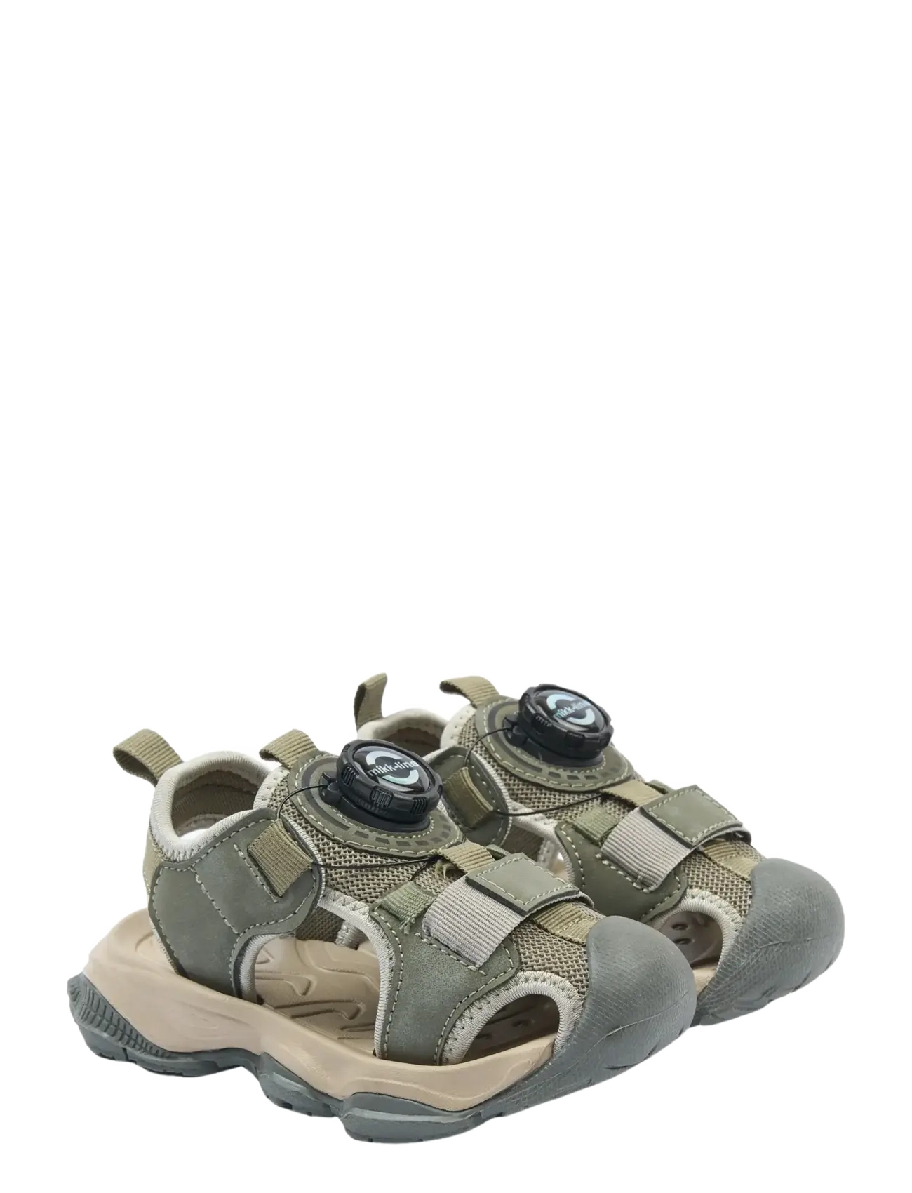mikk-line Hiking Sandal w Spin - Kengät - DUSTY OLIVE / khaki/green
