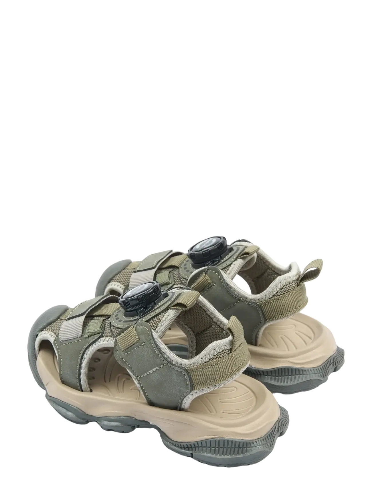 mikk-line - Hiking Sandal w Spin - kesälöytöjä - dusty olive - 4