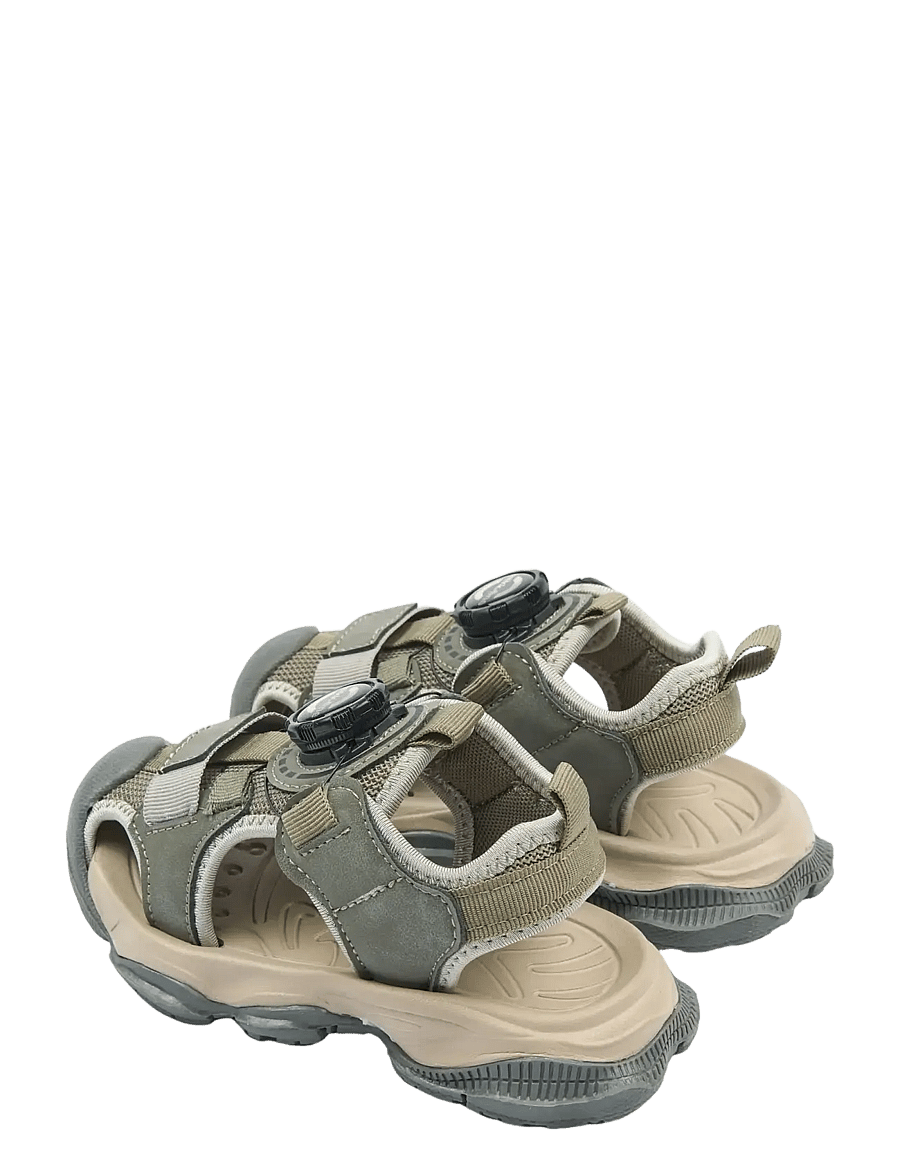 mikk-line - Hiking Sandal w Spin - sandalen - dusty olive - 4