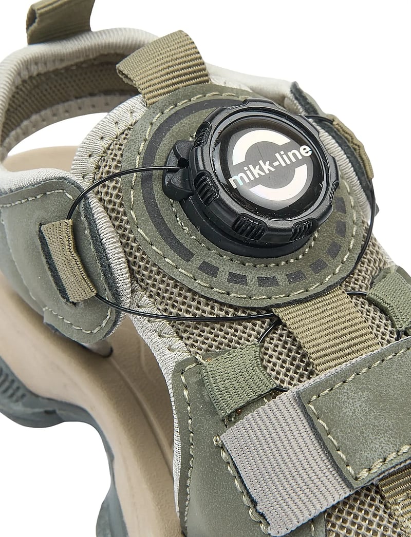 mikk-line - Hiking Sandal w Spin - sandaler - dusty olive - 4