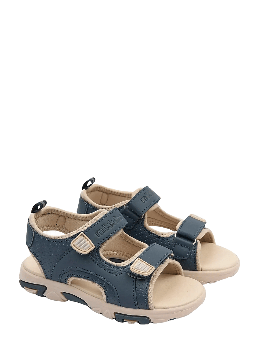 mikk-line - Sandal w Velcro - sandalen - blue nights - 0