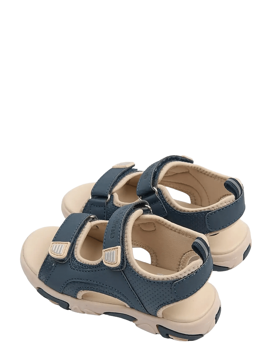 mikk-line - Sandal w Velcro - sandalen - blue nights - 3