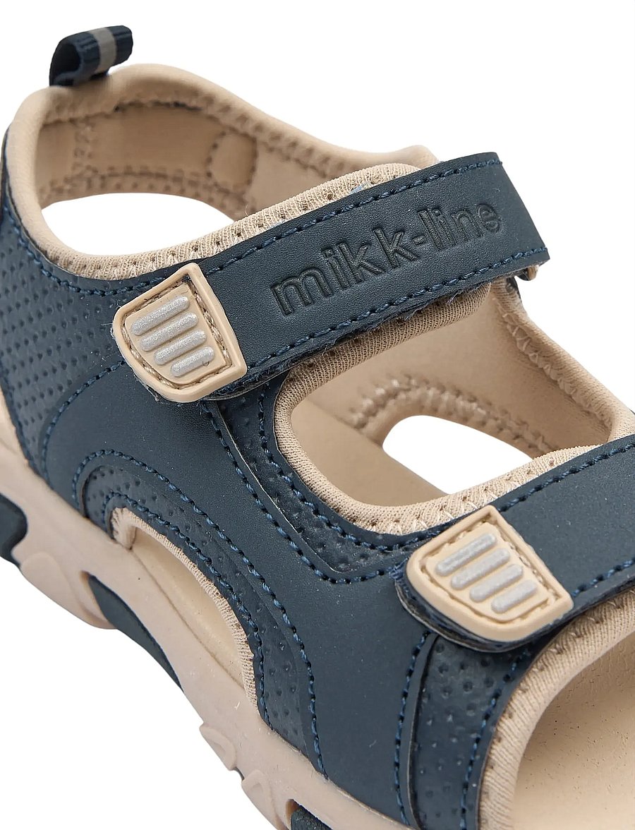 mikk-line - Sandal w Velcro - sandalen - blue nights - 4