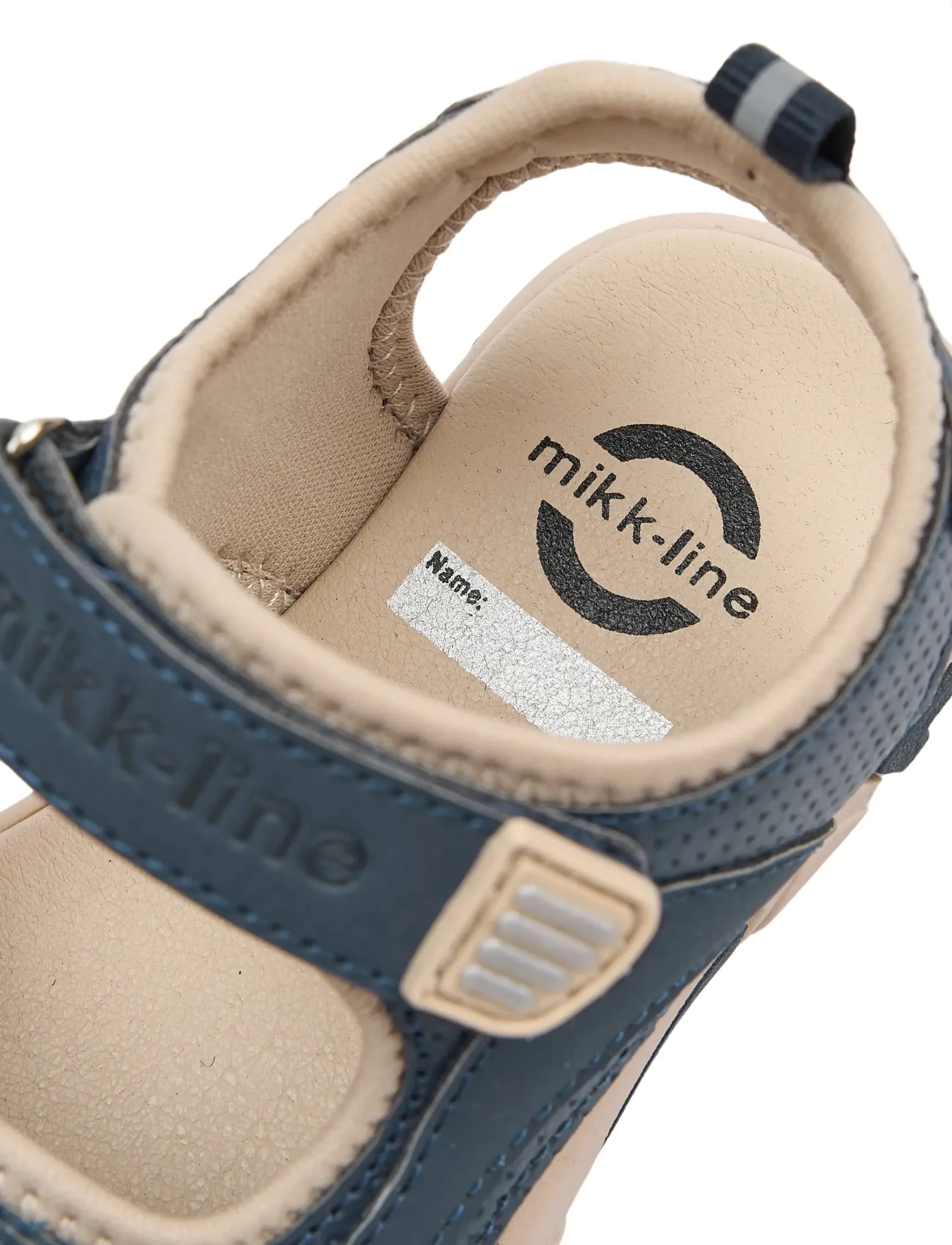mikk-line - Sandal w Velcro - gode sommertilbud - blue nights - 5