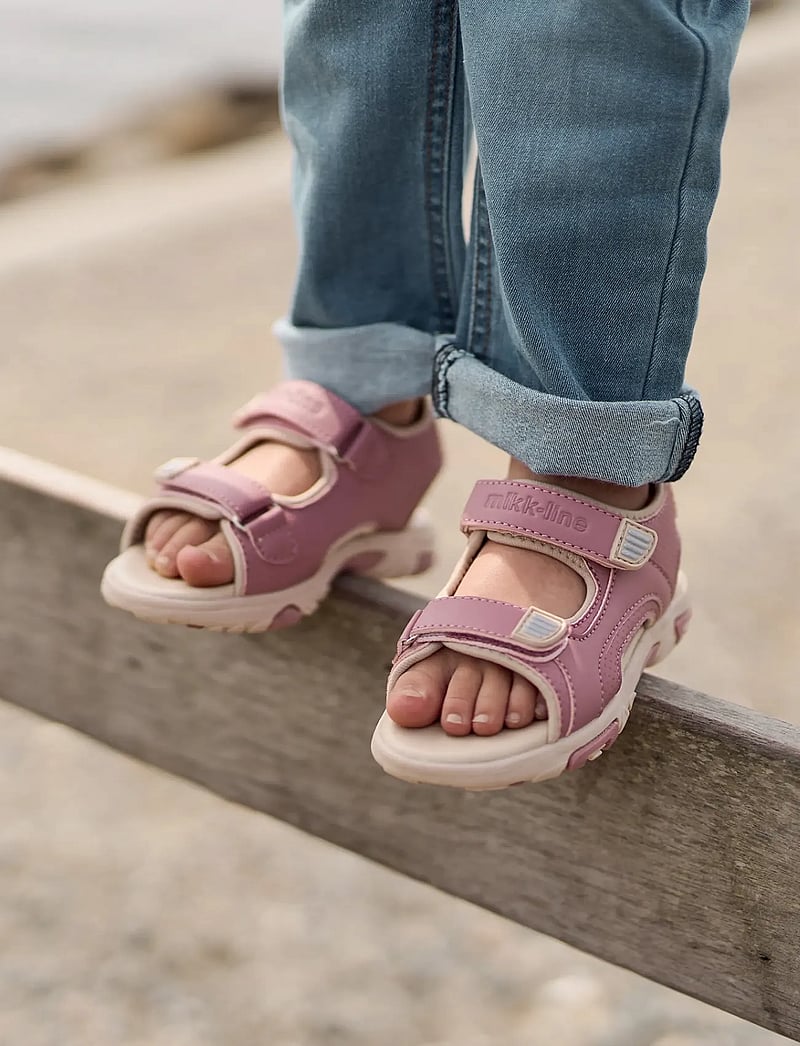 mikk-line - Sandal w Velcro - sandaalid - burlwood - 5