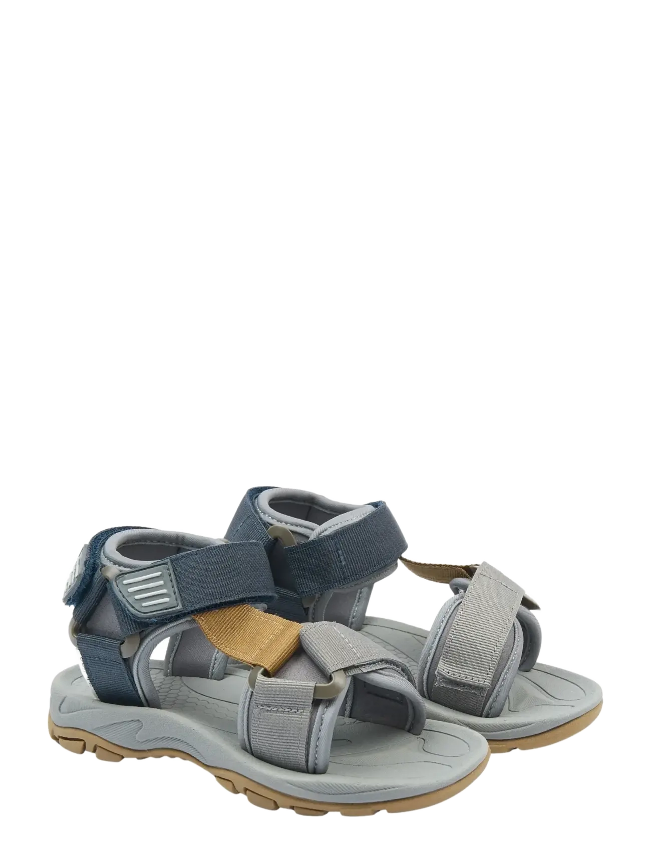 mikk-line Sandal Trekking w Velcro - Mikk-line - BLUE NIGHTS / grey