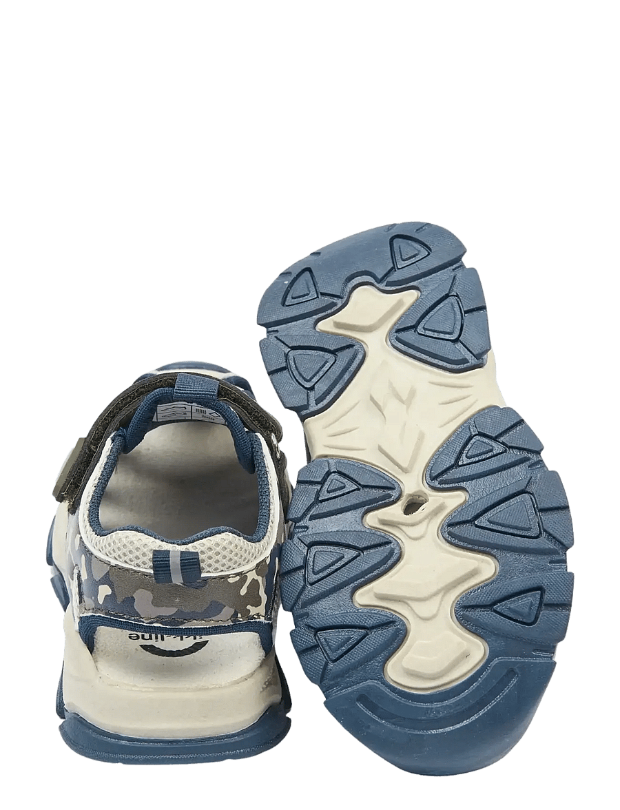 mikk-line - Sandal Mesh w Velcro - sandaalid - blue nights - 2