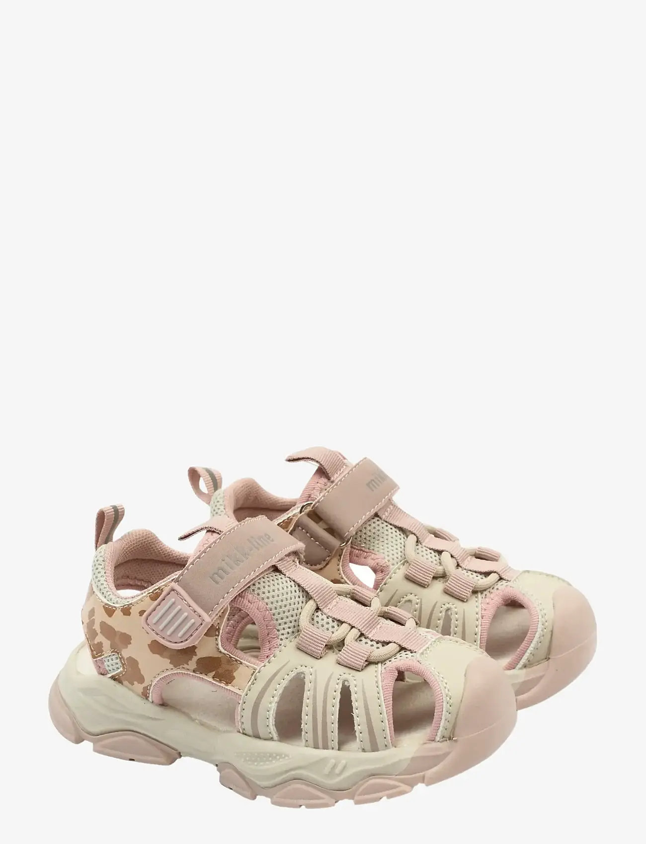 mikk-line - Sandal Mesh w Velcro - sandaler - cinder - 0