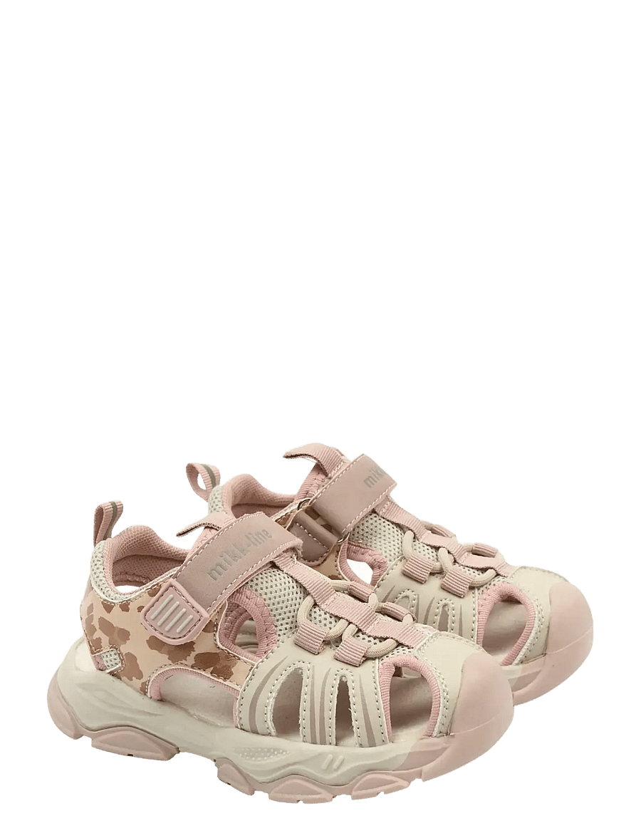 mikk-line - Sandal Mesh w Velcro - sandalen - cinder - 0