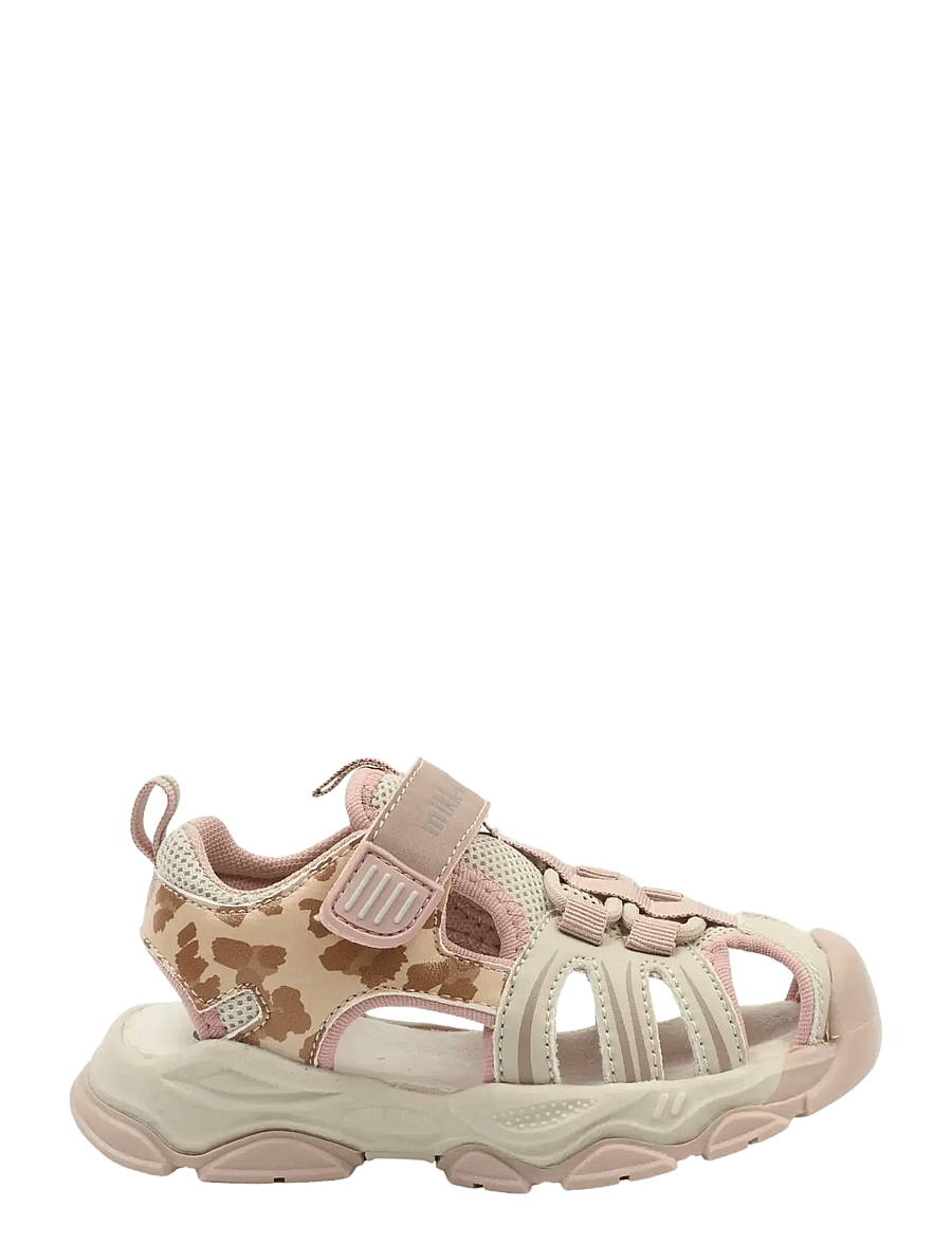 mikk-line - Sandal Mesh w Velcro - sandalen - cinder - 1
