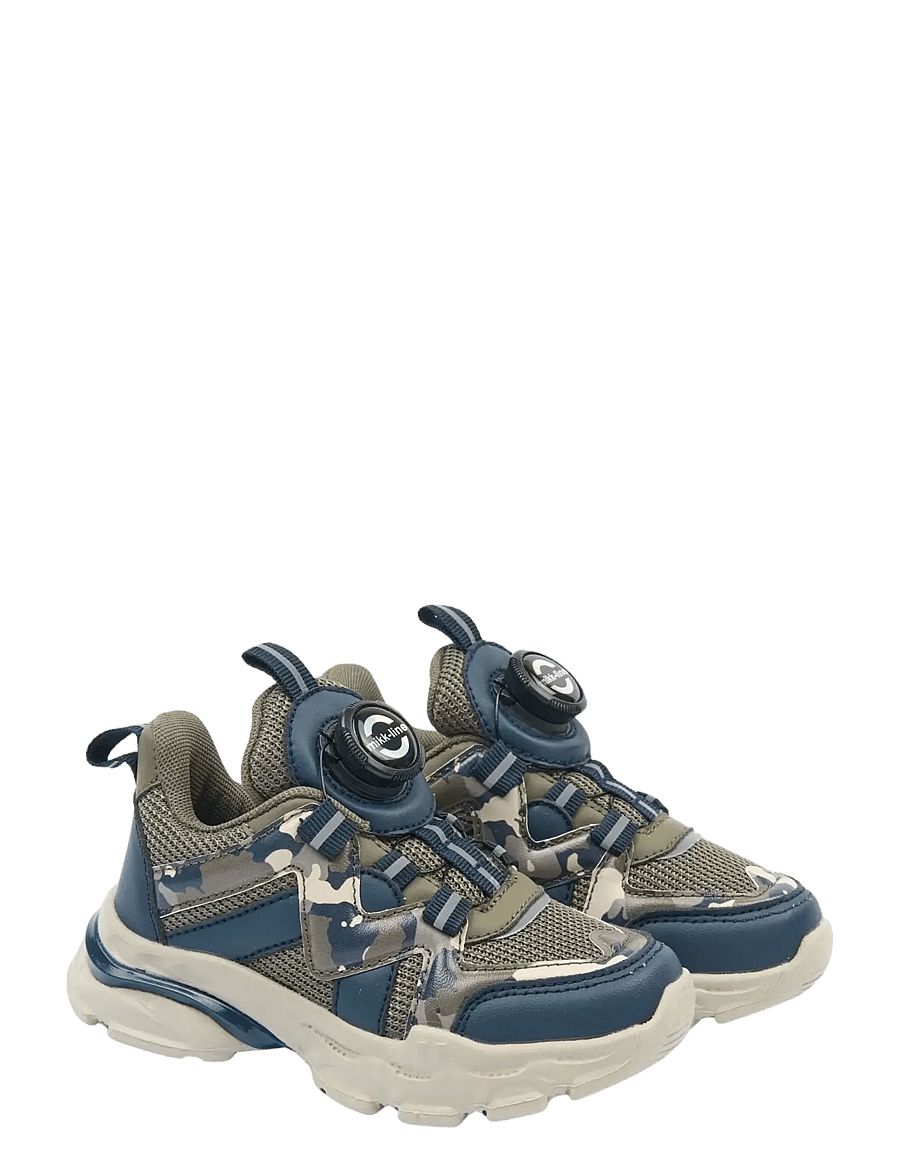 mikk-line - Sneakers w Spin - låga sneakers - dusty olive - 1