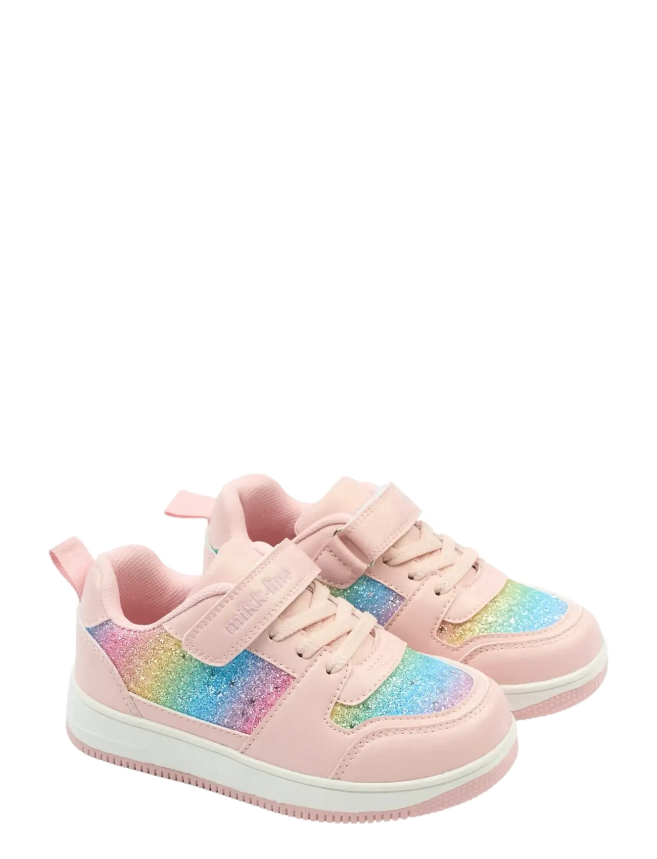 mikk-line Sneakers Glitter, 25, Sneakers, Rosa - Low-top Kinder