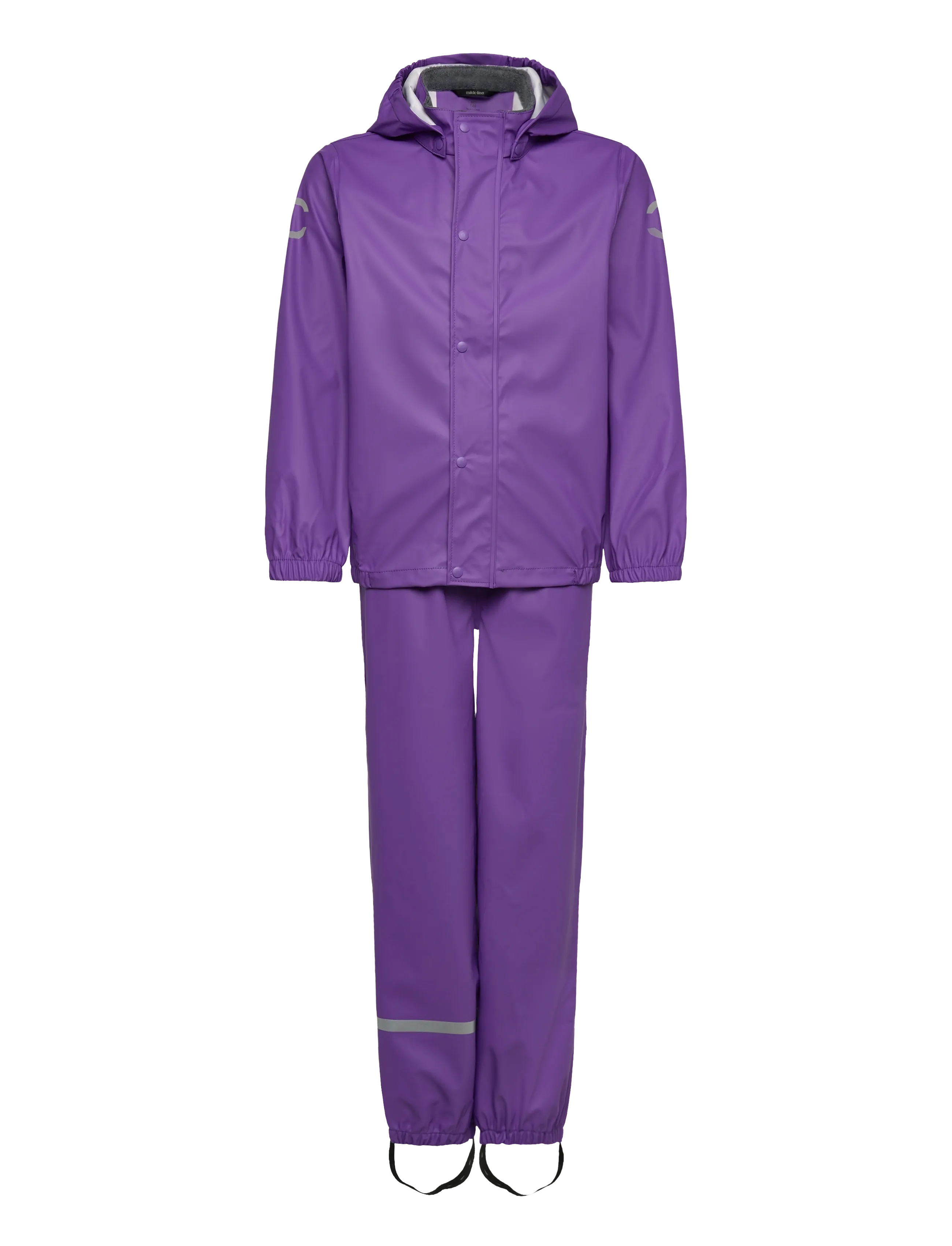 mikk-line PU Rain no Susp., GRS - Regnställ - DEEP LAVENDER / purple