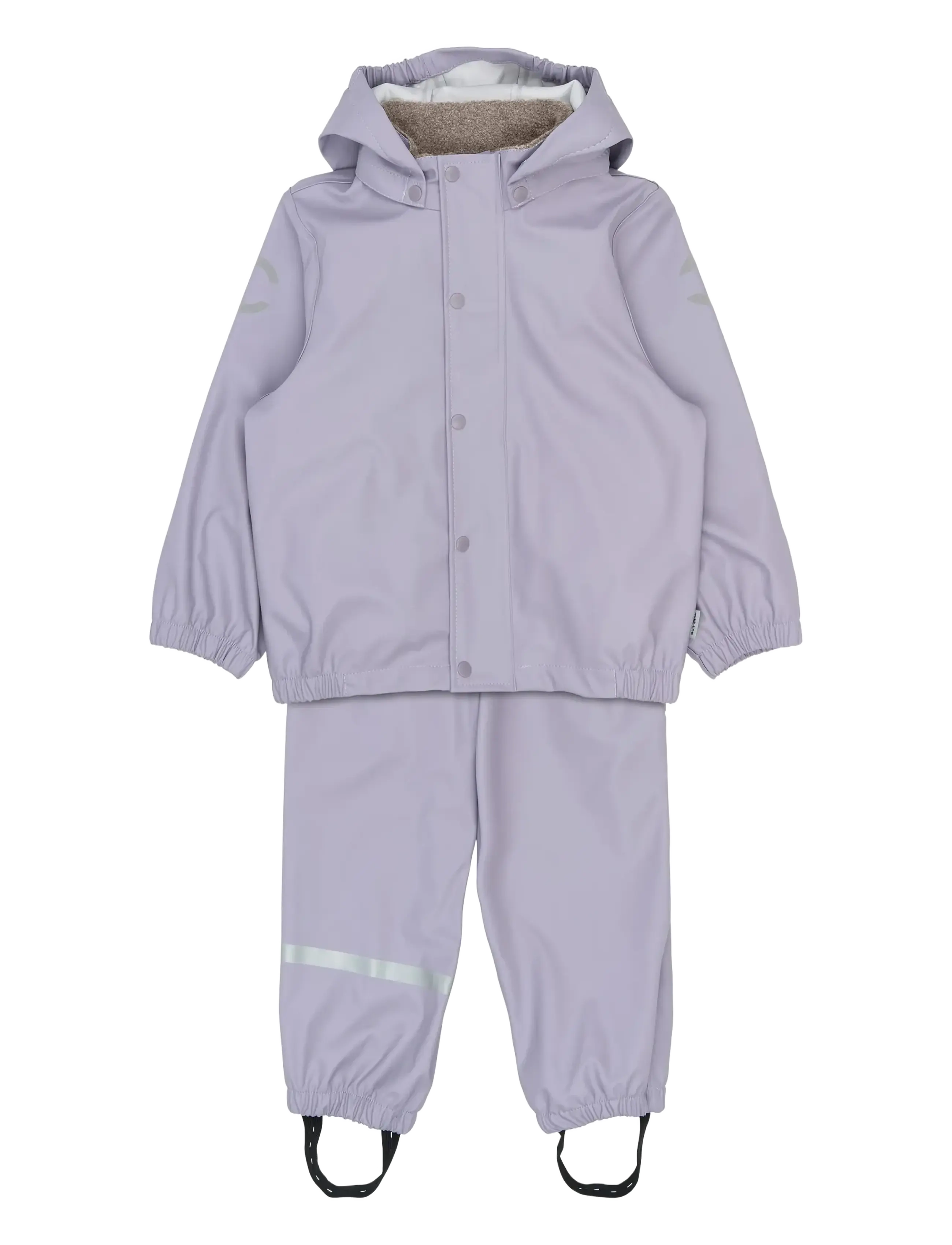 mikk-line PU Rain no Susp., GRS - Regntøj - LAVENDER GRAY / purple