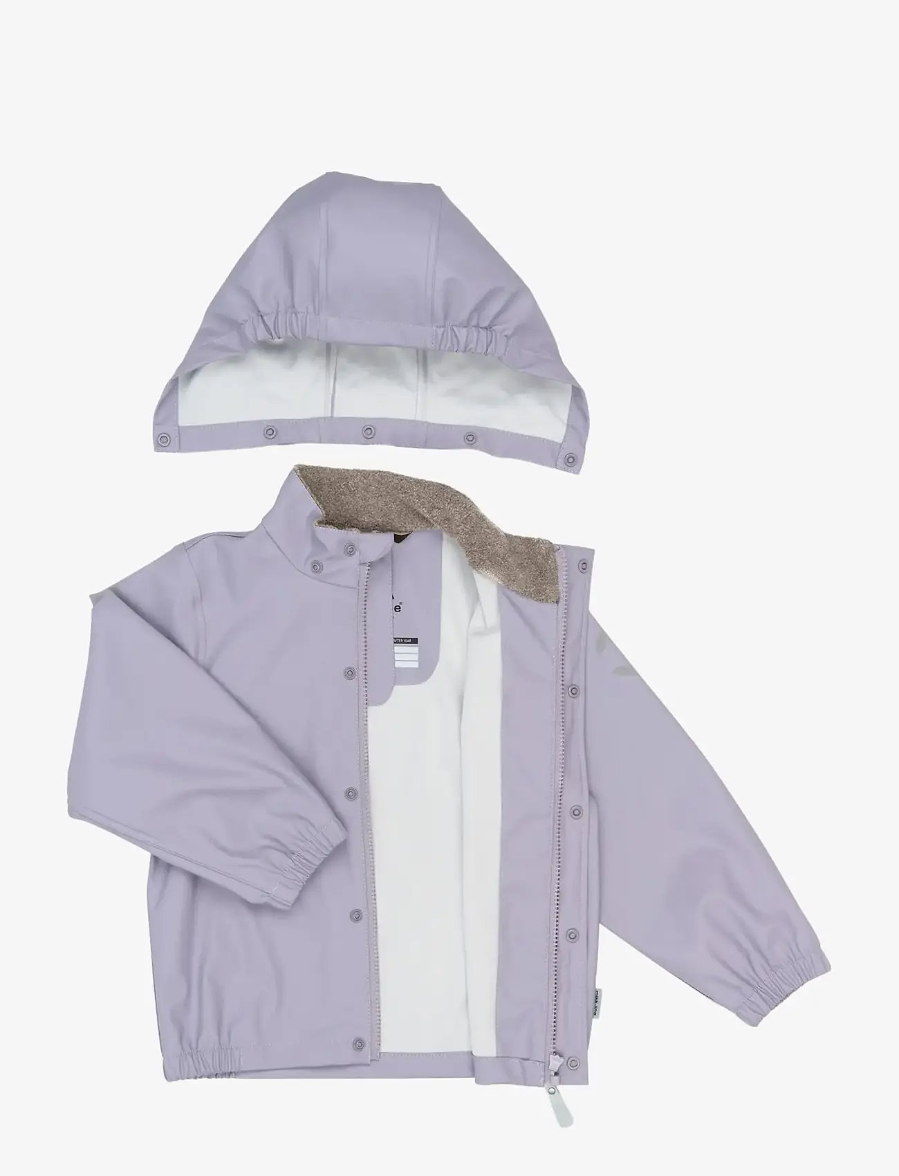 mikk-line - PU Rain no Susp., GRS - vihmakomplektid - lavender gray - 3