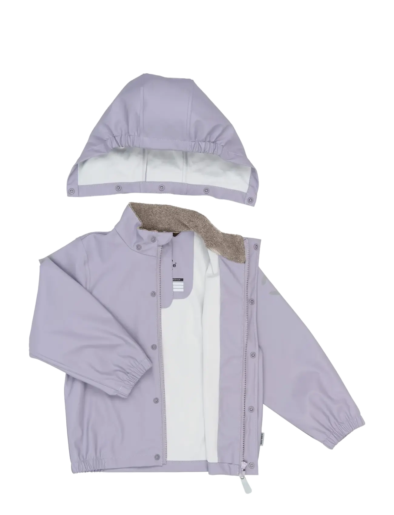 mikk-line - PU Rain no Susp., GRS - regensets - lavender gray - 3